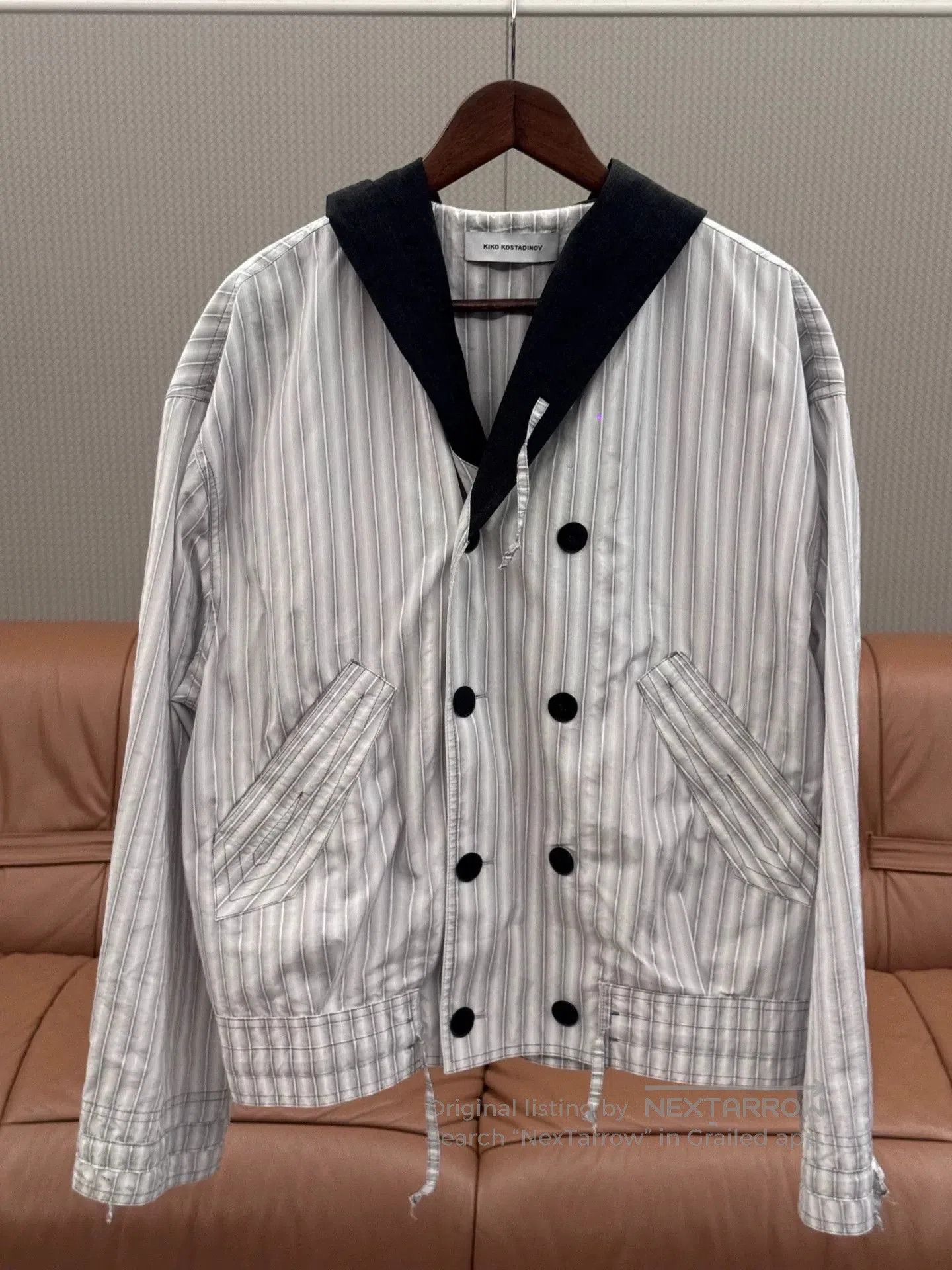 Kiko Kostadinov Kiko Kostadinov Aspasia Striped Jacket. Size US M / EU 48-50 / 2 - 1 Thumbnail
