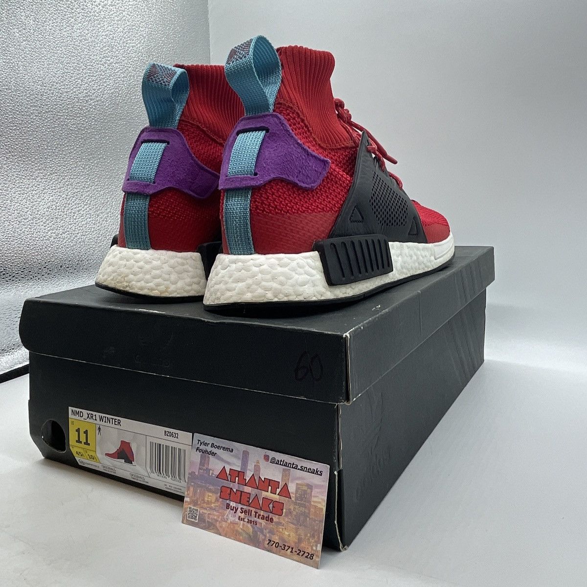 Adidas NMD _XR1 winter mid scarlet Size US 11 / EU 44 - 5 Thumbnail