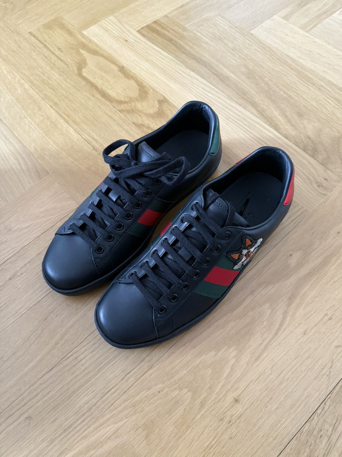 Gucci Gucci Ace Limited Edition Dog Sneaker Brandnew Sz.6 Size US 9 / IT 39 - 2 Thumbnail