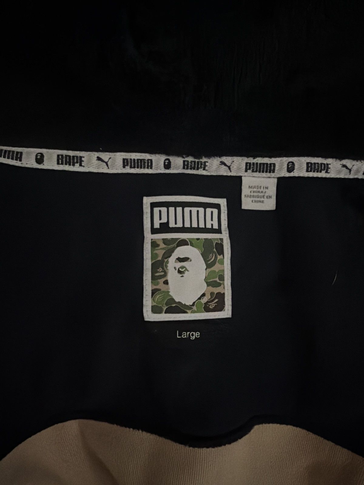 Bape BapexPuma Full Zip Shark Hoodie Size US L / EU 52-54 / 3 - 2 Thumbnail