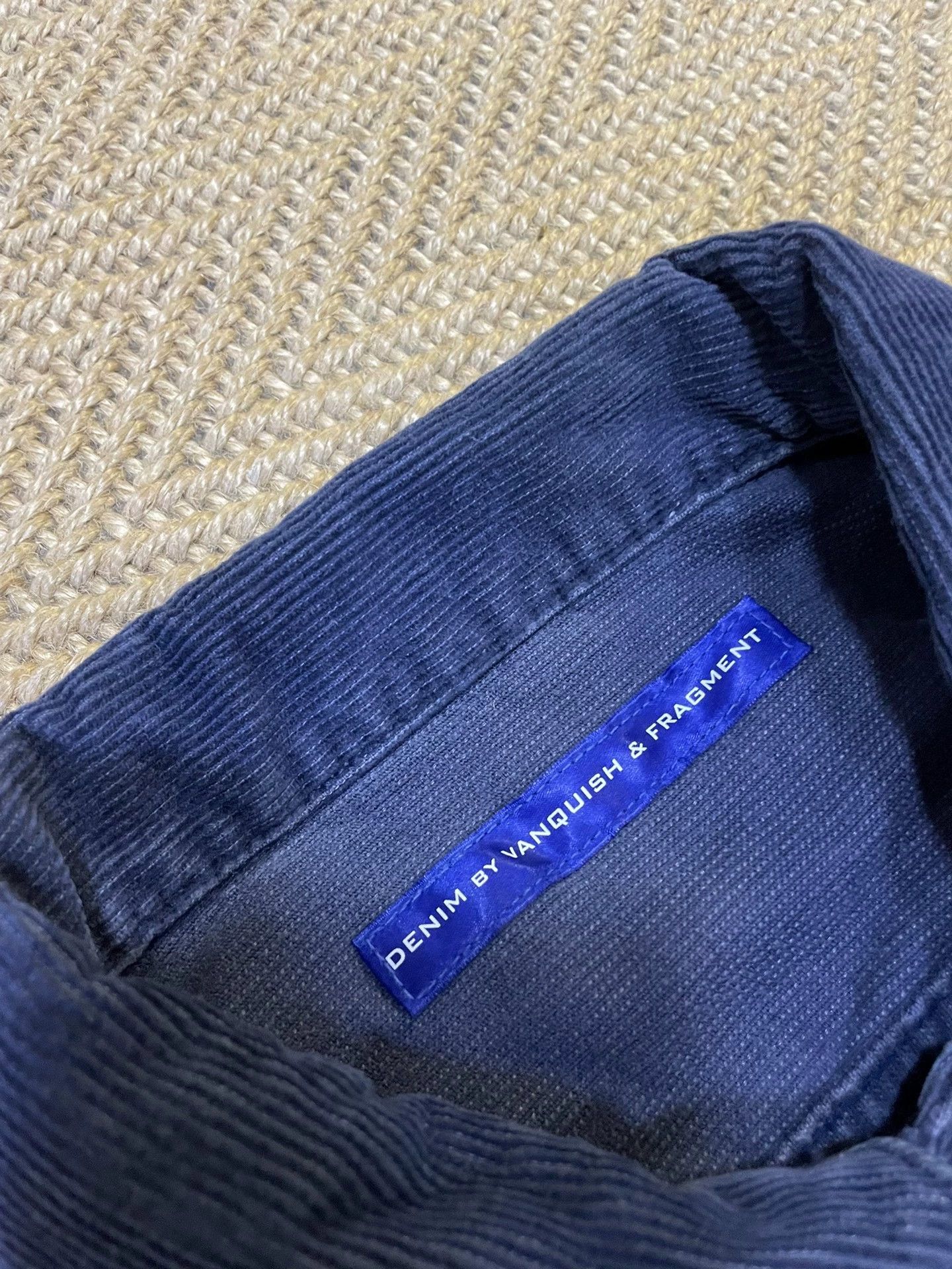 Fragment Design FRAGMENT x VANQUISH Washed Corduroy Jacket M Lightning Blue Size US M / EU 48-50 / 2 - 8 Thumbnail