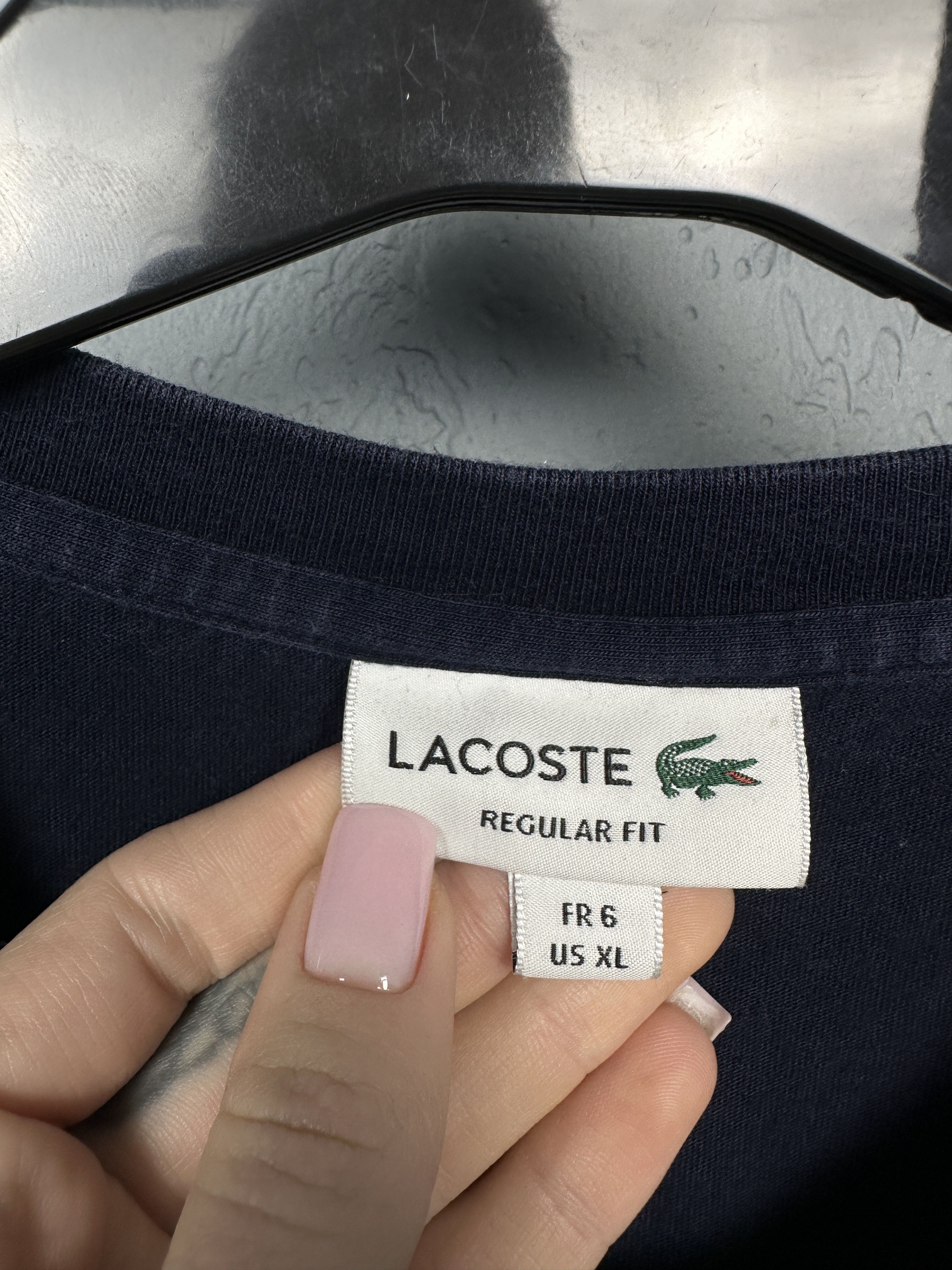 Lacoste Lacoste Mens T-Shirt Size US XL / EU 56 / 4 - 4 Thumbnail