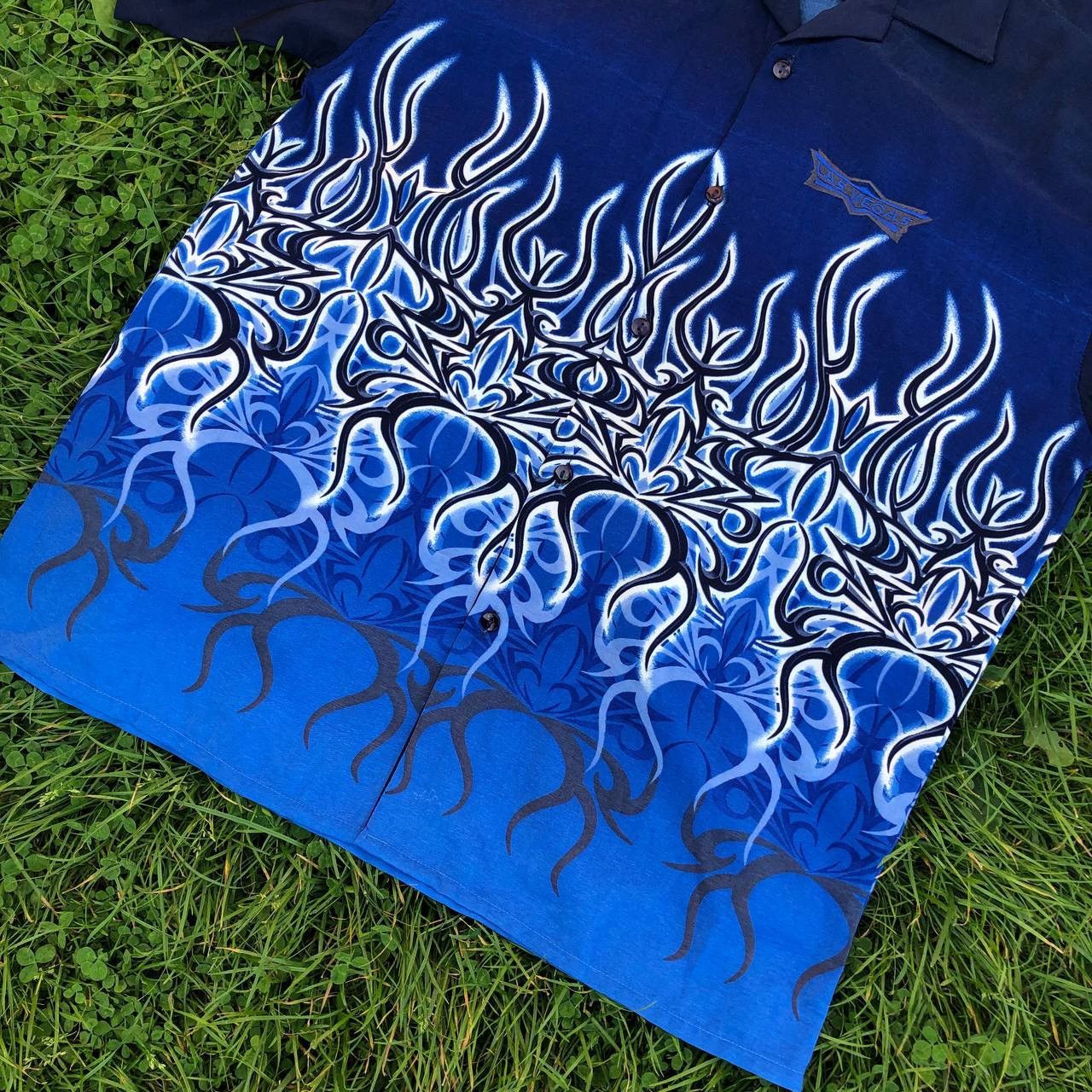 Vintage Vintage Dragon Flames Up Shirt Size US M / EU 48-50 / 2 - 3 Thumbnail