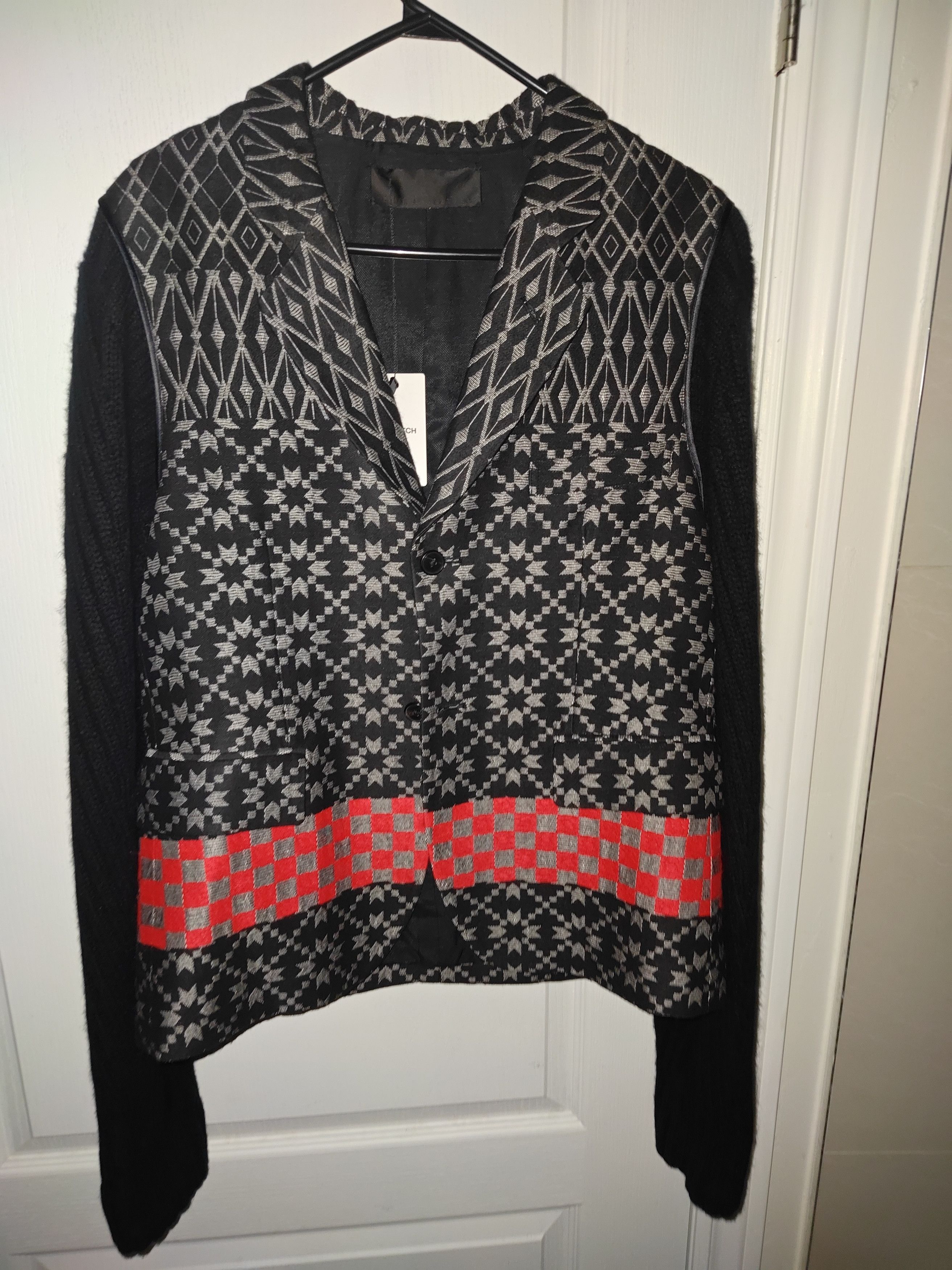 Haider Ackermann Haider Ackerman Patterned Blazer Size US M / EU 48-50 / 2 - 1 Thumbnail