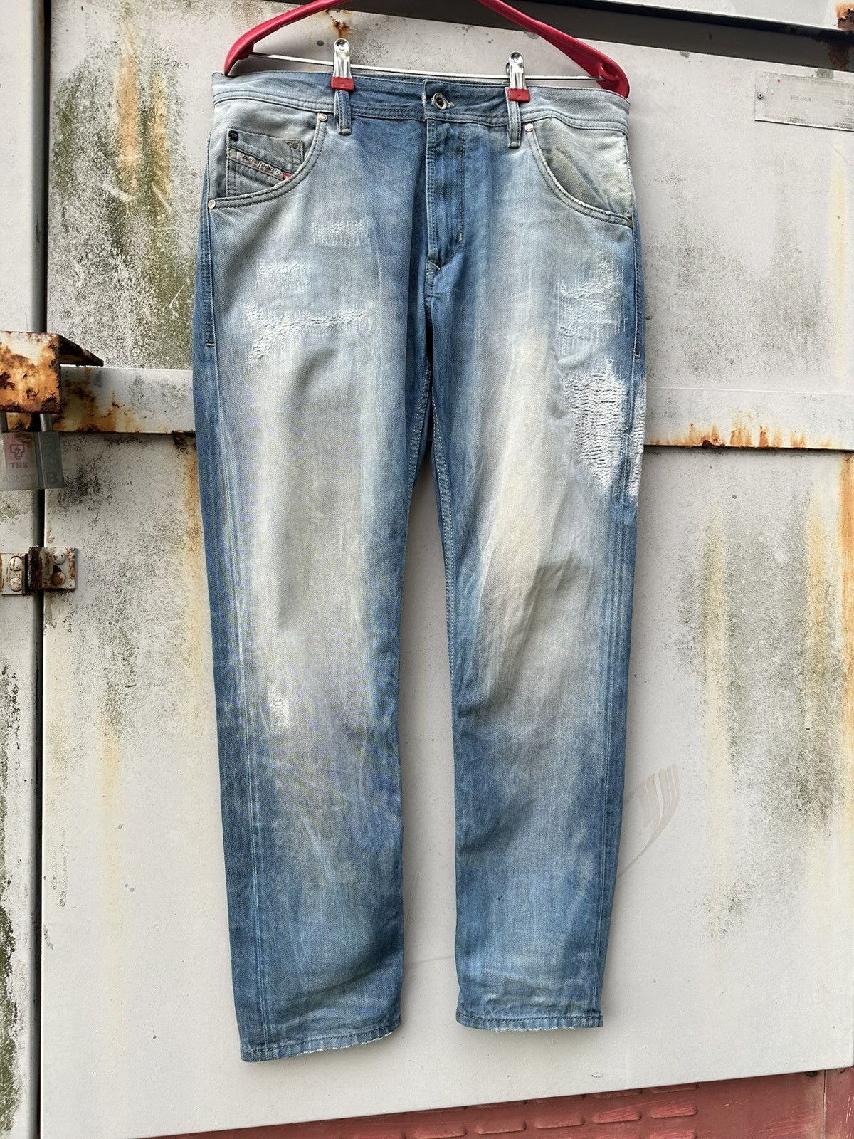 Diesel 👹Vintage Diesel Krayver Washed Skinny Jeans Size US 32 / EU 48 - 5 Thumbnail