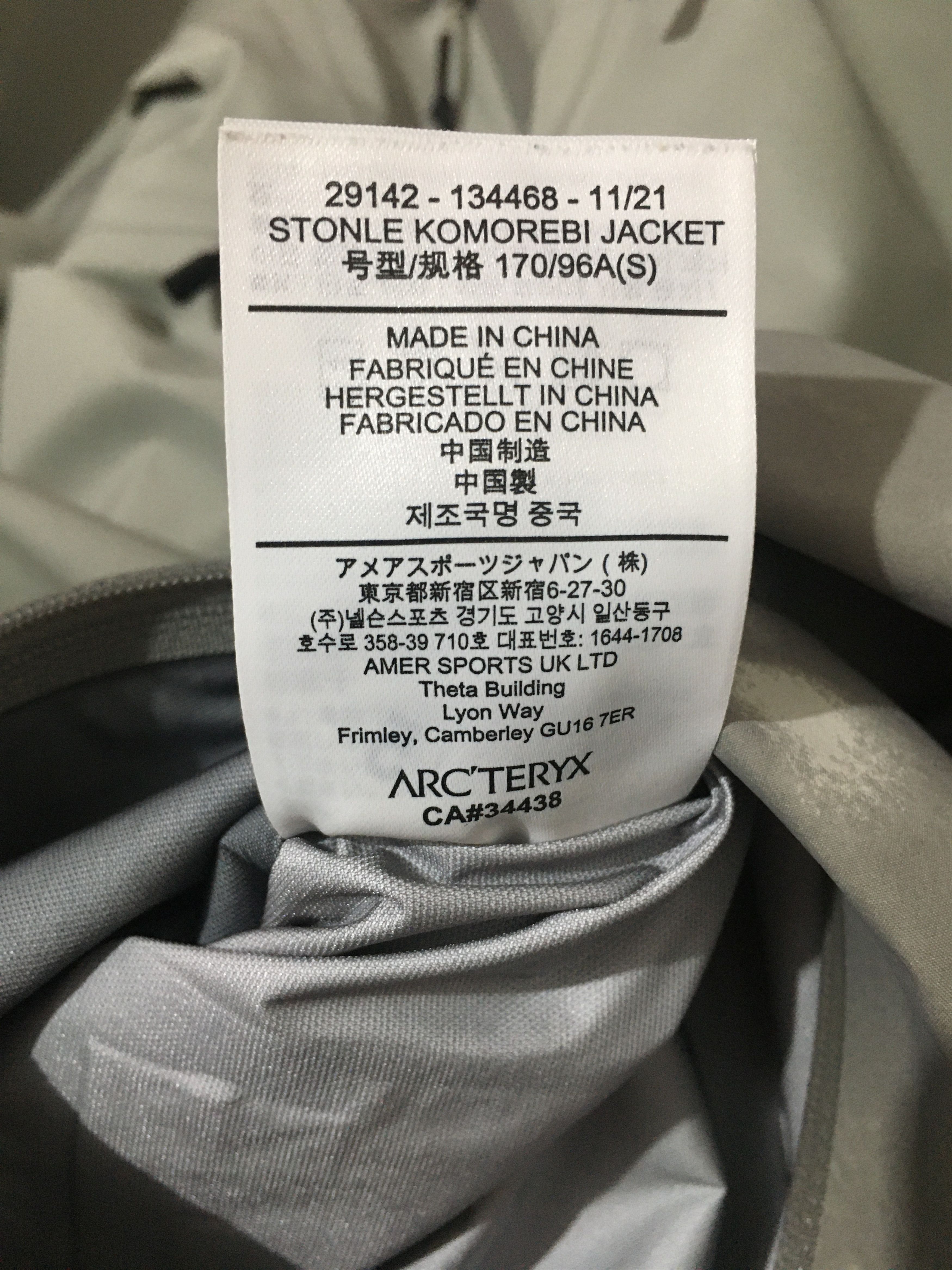 Arc'teryx System_A Drop 03 Stonle Komborebi Jacket Size US S / EU 44-46 / 1 - 12 Thumbnail