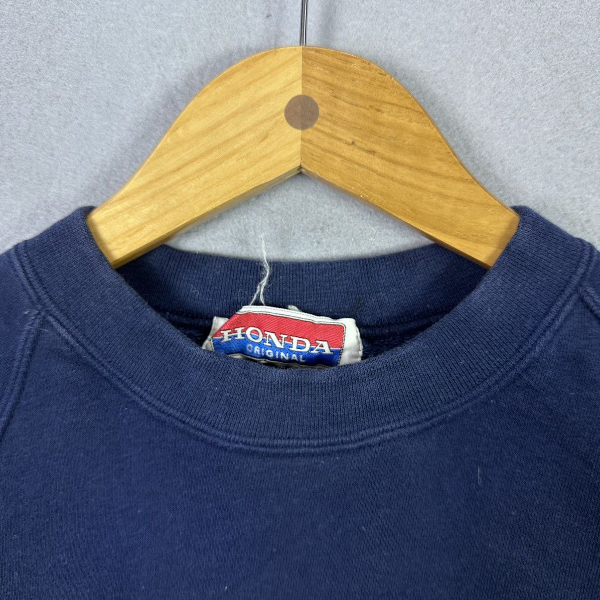 Honda Vintage Honda Japan Sweatshirt Navy Blue Crewneck Size US S / EU 44-46 / 1 - 3 Thumbnail