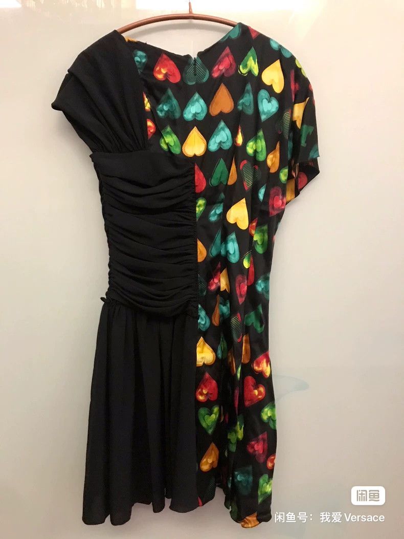 Versace Versace Mulberry silk silk dress Size XL / US 12-14 / IT 48-50 - 4 Thumbnail