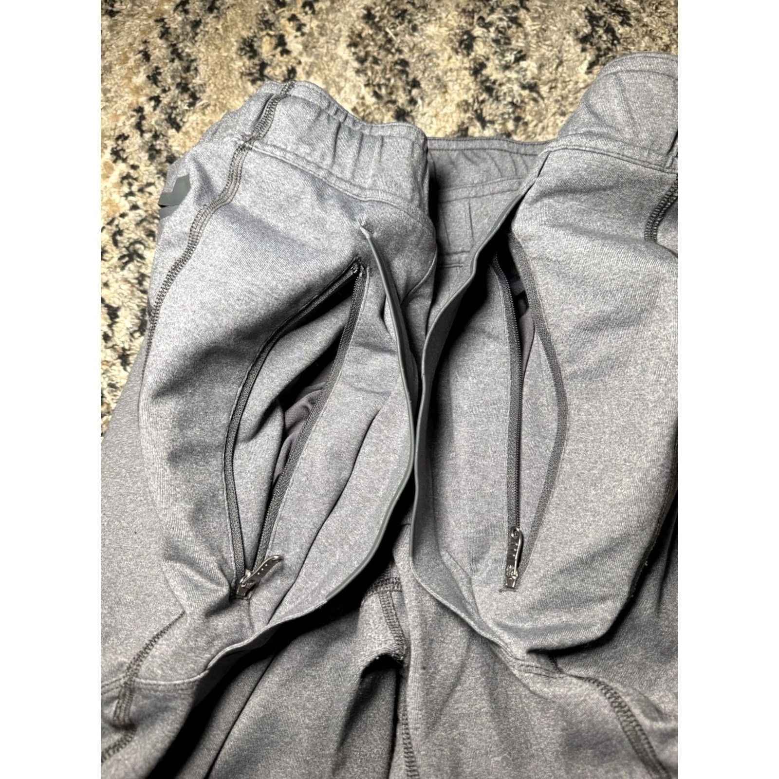 Lululemon Lululemon Kung Fu Pants Mens XL Heather Light Grey Stretch Gym & Training Sweatpants Workout Size US 36 / EU 52 - 5 Thumbnail