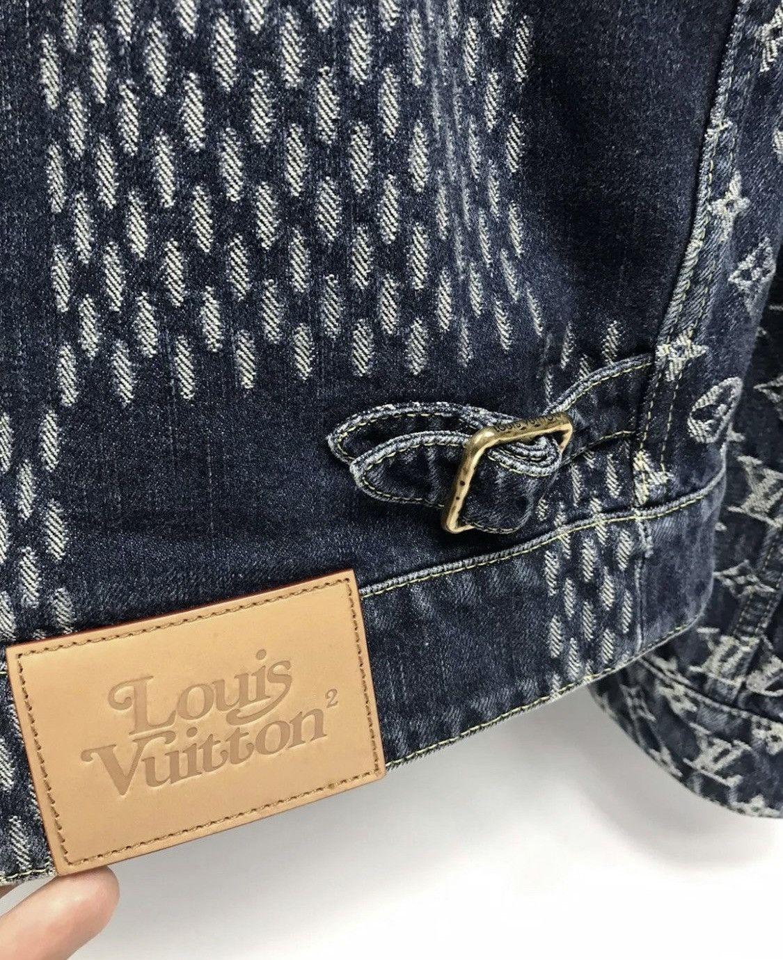 Louis Vuitton × Nigo Louis Vuitton X Nigo Monogram Denim Jacket Size US L / EU 52-54 / 3 - 10 Thumbnail