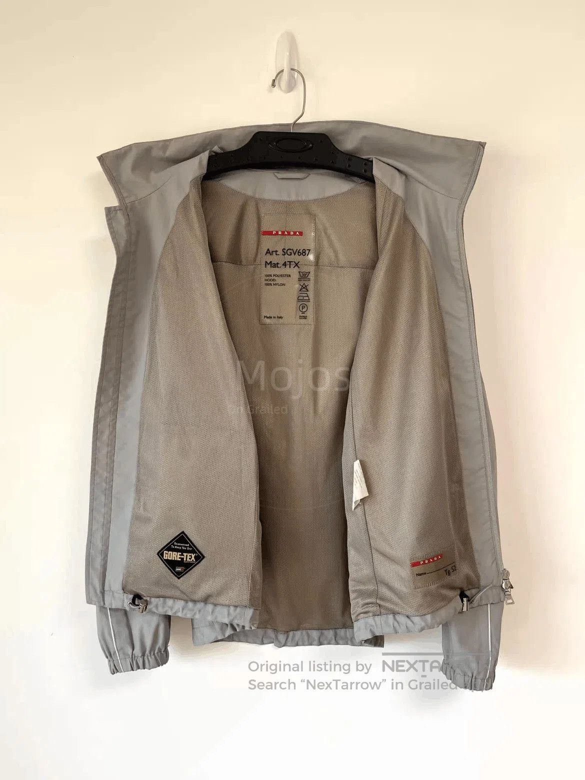 Prada Sz 52 Prada Sports 00S Red Label Sport Jacket. Size US L / EU 52-54 / 3 - 3 Thumbnail