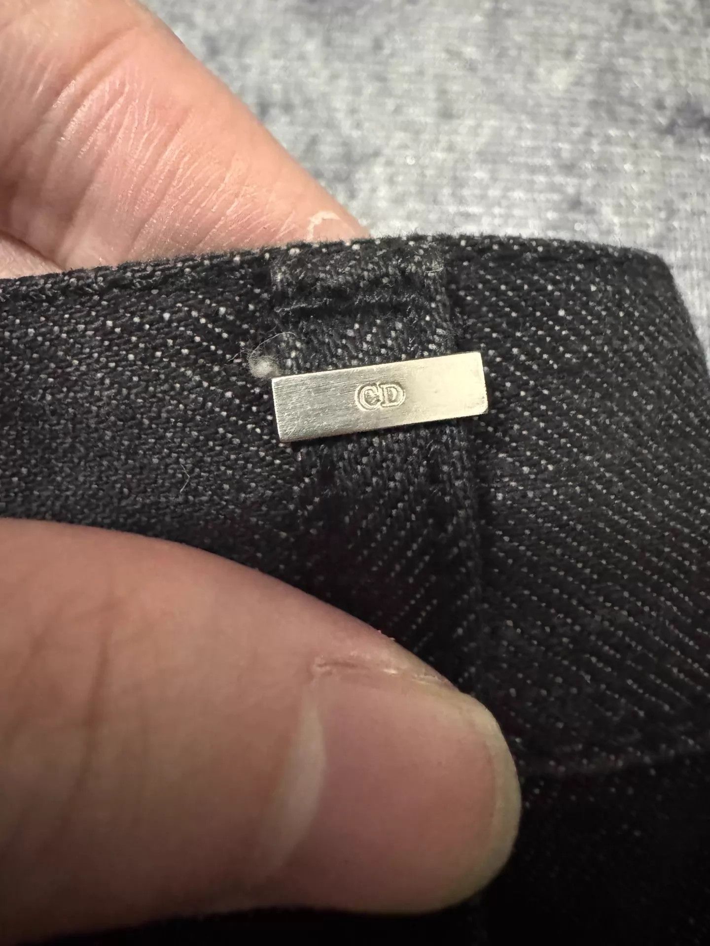 Dior Dior Homme 05aw Hedi Slimane Charcoal Claw Straight Jeans 29 Size US 29 - 6 Thumbnail
