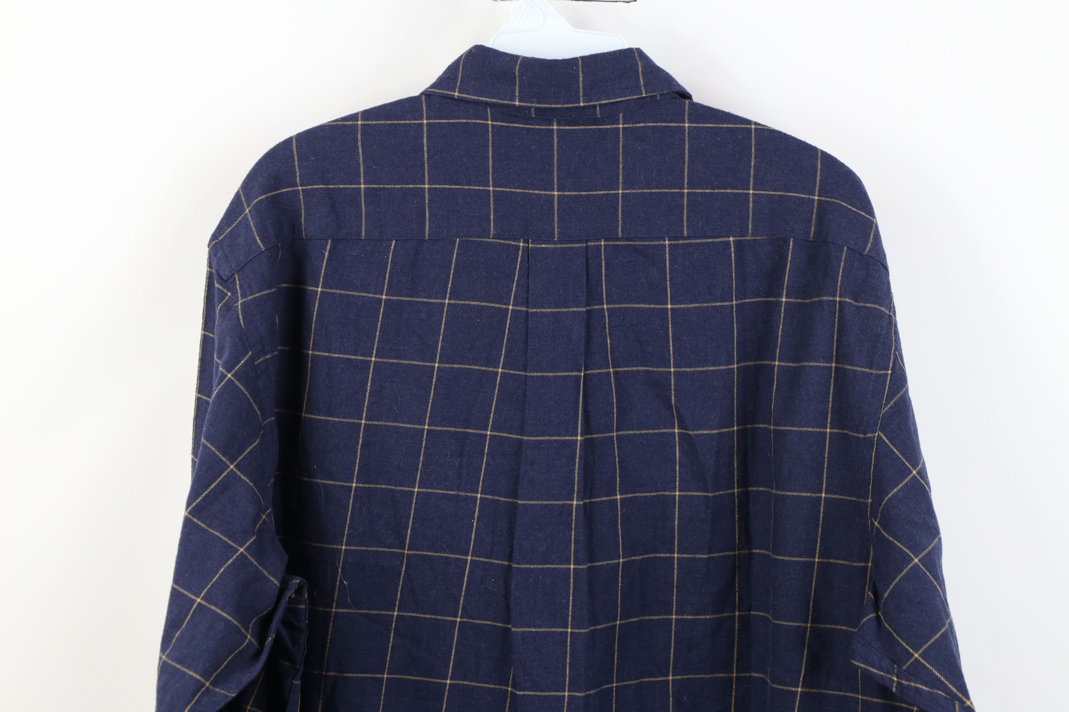 Eddie Bauer Deadstock Vintage 90s Eddie Bauer Collared Button Shirt Blue Size US M / EU 48-50 / 2 - 9 Thumbnail