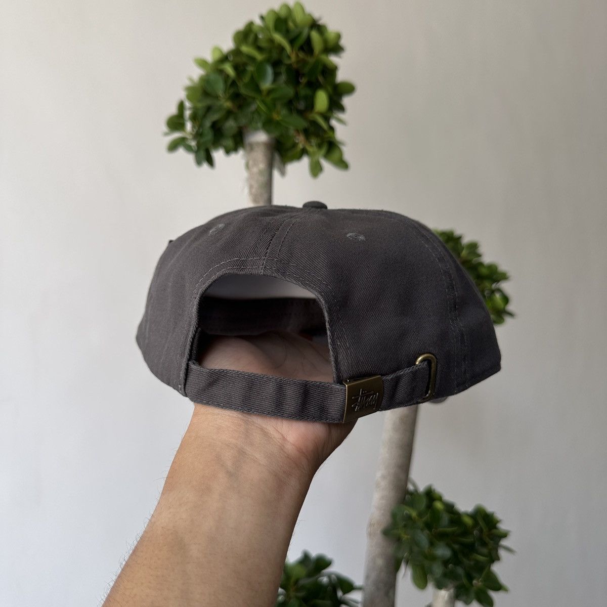 Stussy Stussy Cap Hat Grey Size ONE SIZE - 4 Thumbnail