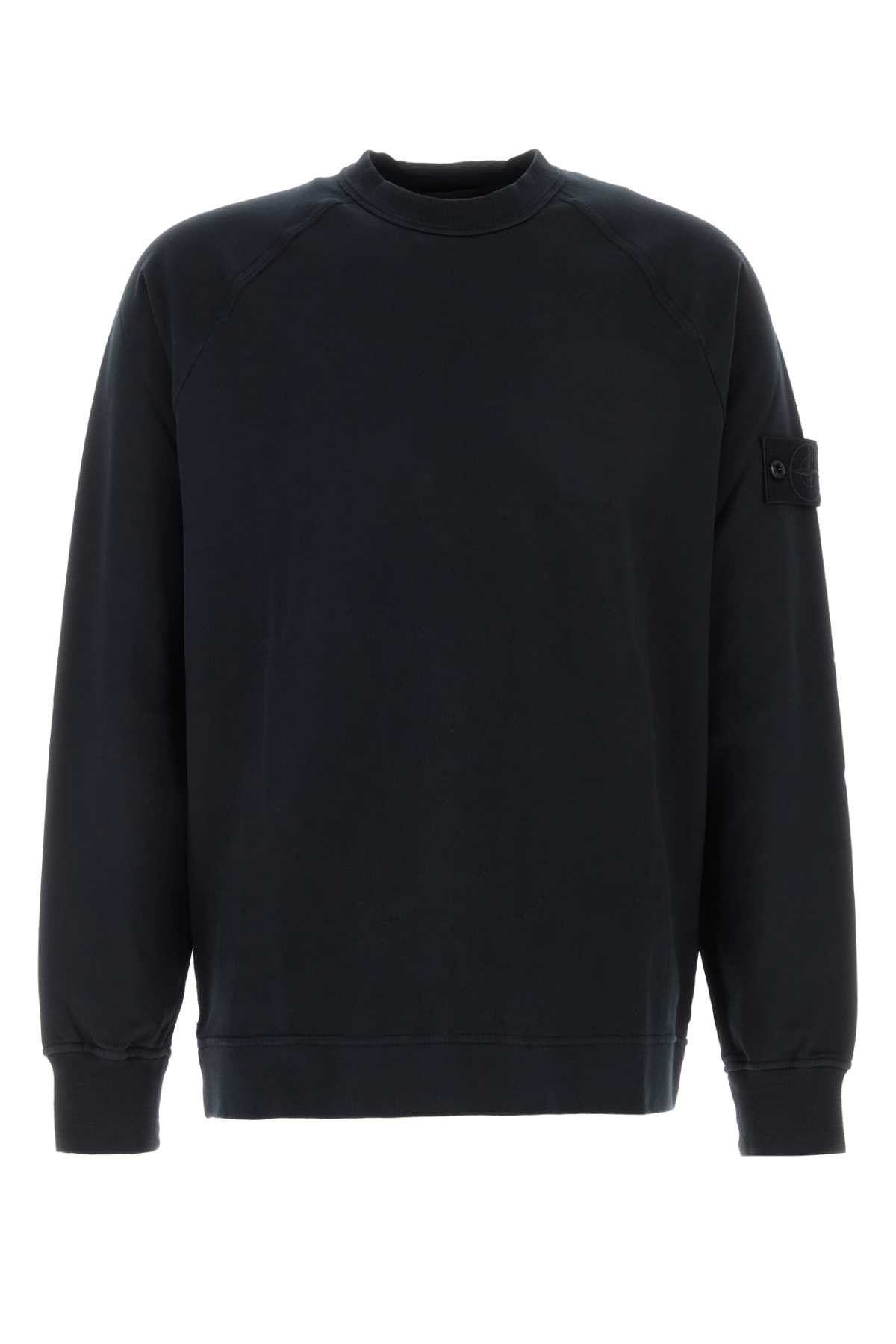 Stone Island Midnight Blue Stretch Cotton T-Shirt Size US S / EU 44-46 / 1 - 1 Thumbnail