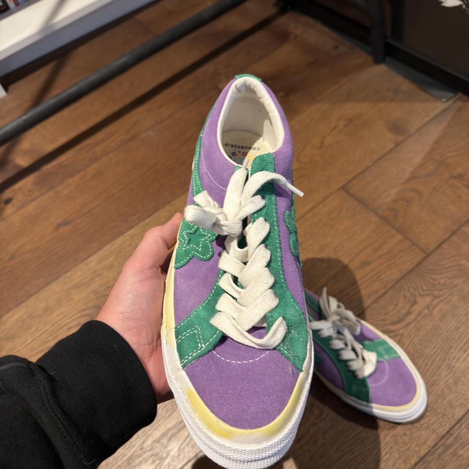 Converse Converse x Tyler The Creator Golf Le Fleur One Star Purple Size US 11 / EU 44 - 5 Thumbnail