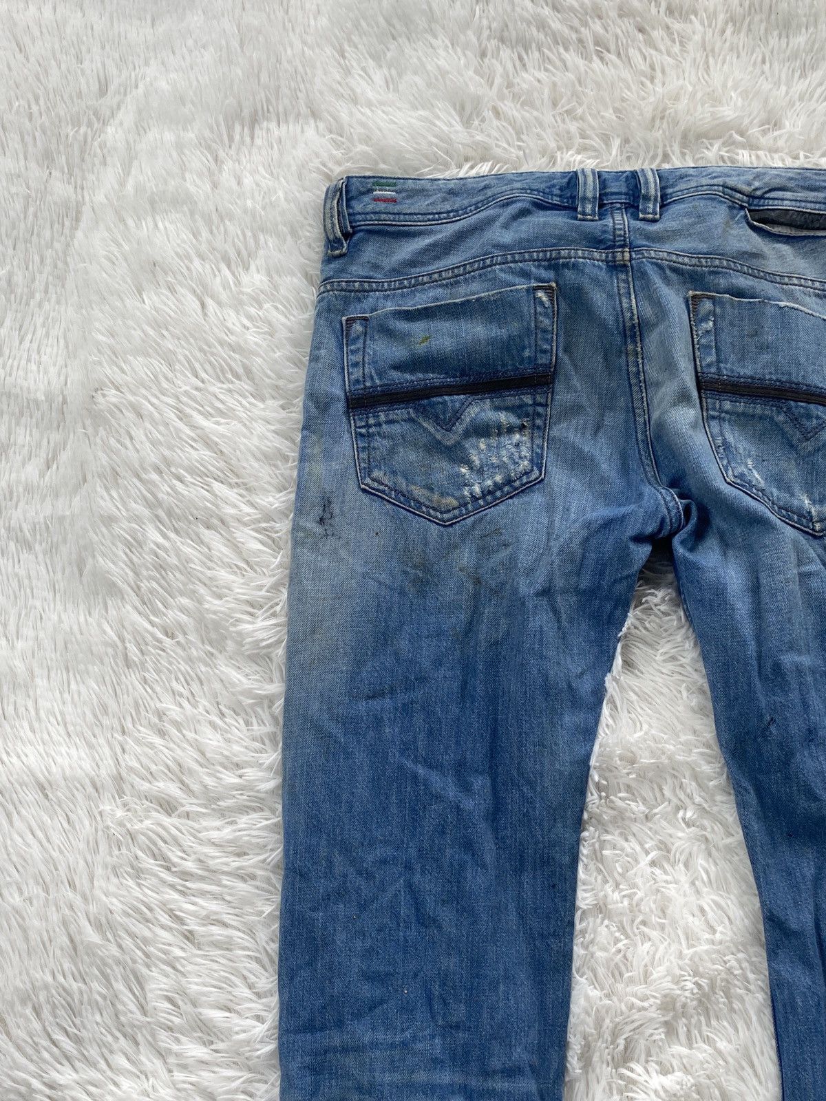 Diesel 💥BINDING NOW💥Diesel Industry Safado Rare Men’s Jeans Italy Size US 33 - 8 Thumbnail