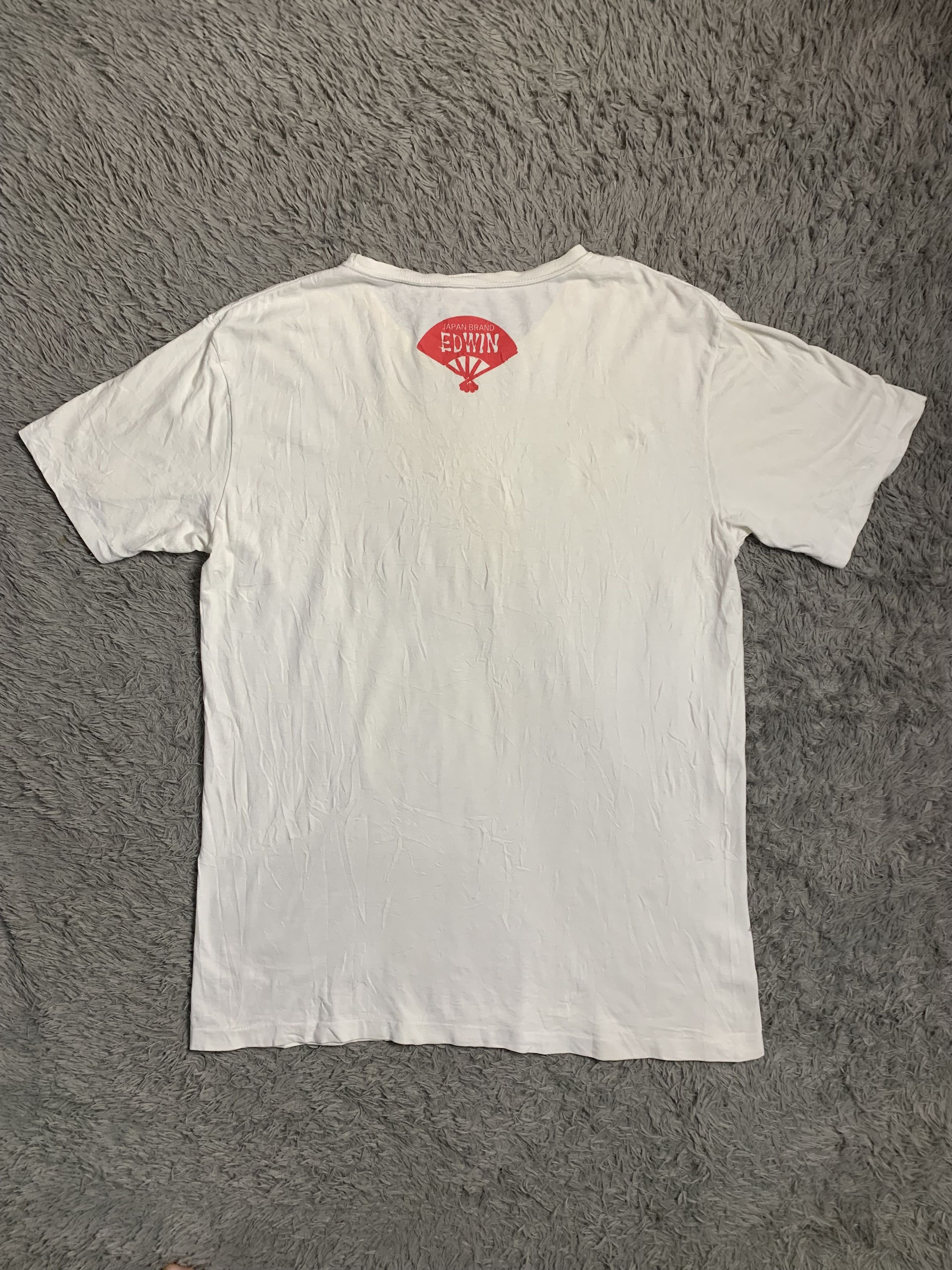 Edwin Vintage Japanese Tokyo Edwin Denim Tshirt Size US XL / EU 56 / 4 - 7 Thumbnail