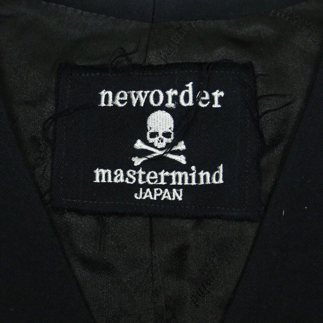 Mastermind Japan mmj full back skull crystal vest mmj trim wool silk inner Size US XS / EU 42 / 0 - 5 Thumbnail