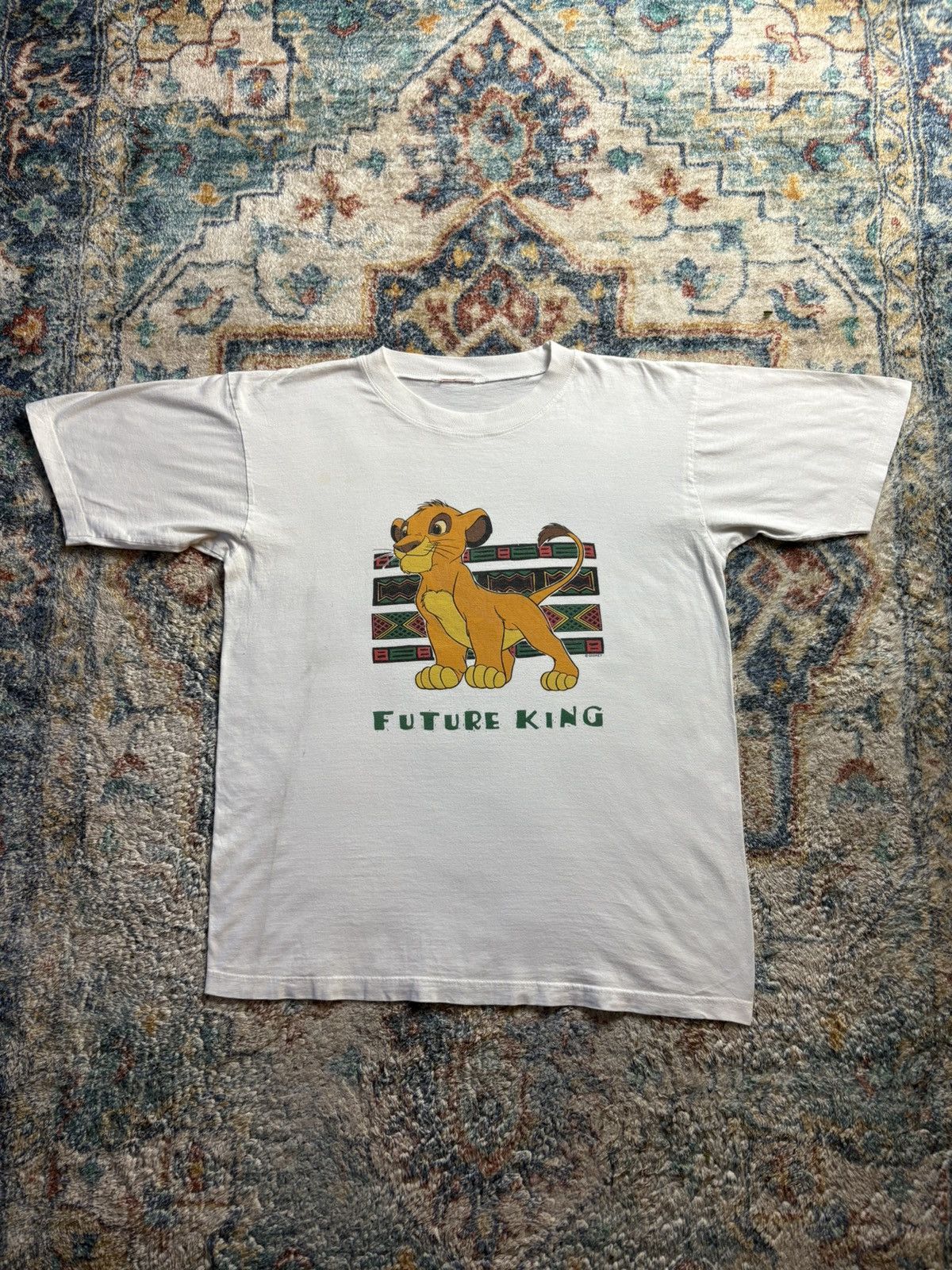 Vintage Vintage Disney The Lion King Simba T-shirt Large Size US L / EU 52-54 / 3 - 1 Thumbnail