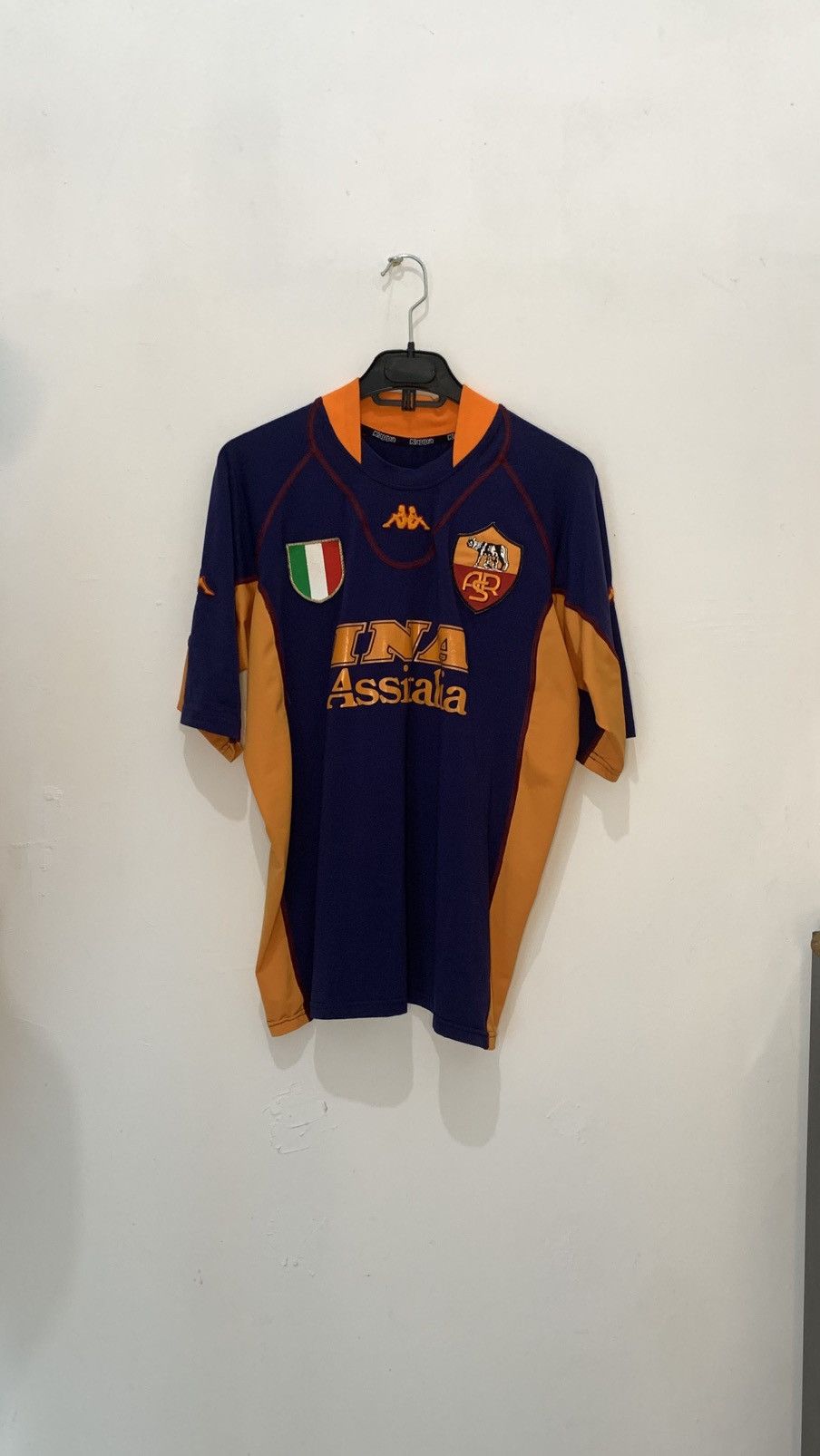 Kappa AS Roma Third Jersey Kappa Vintage Size US XL / EU 56 / 4 - 1 Thumbnail
