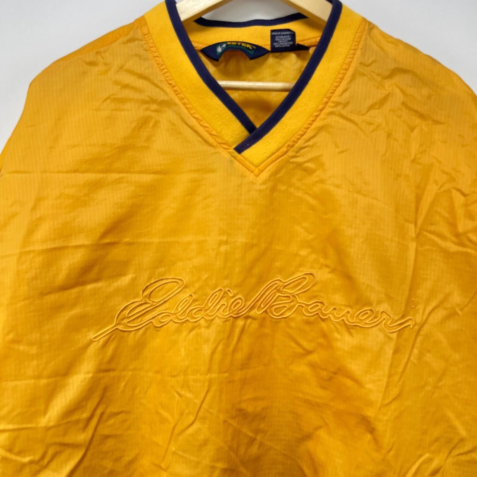 Eddie Bauer Vintage 90s Eddie Bauer Pullover Windbreaker Jacket 2XL Size US XXL / EU 58 / 5 - 2 Thumbnail