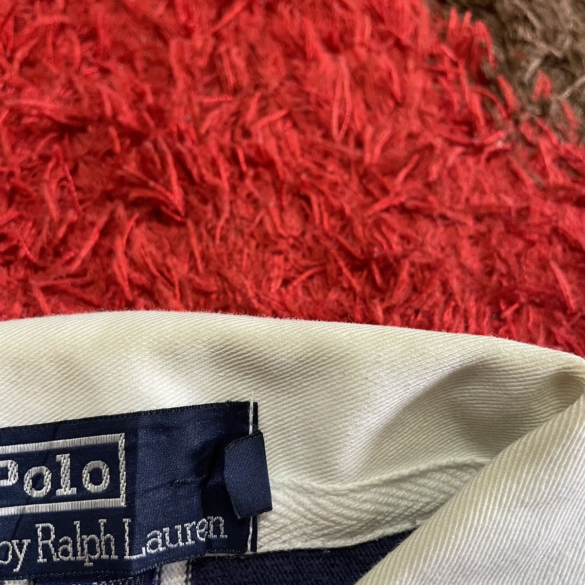 Polo Ralph Lauren 🔥Vintage Polo Ralph Lauren Small Pony Striped Rugby Shirts Size US M / EU 48-50 / 2 - 10 Thumbnail