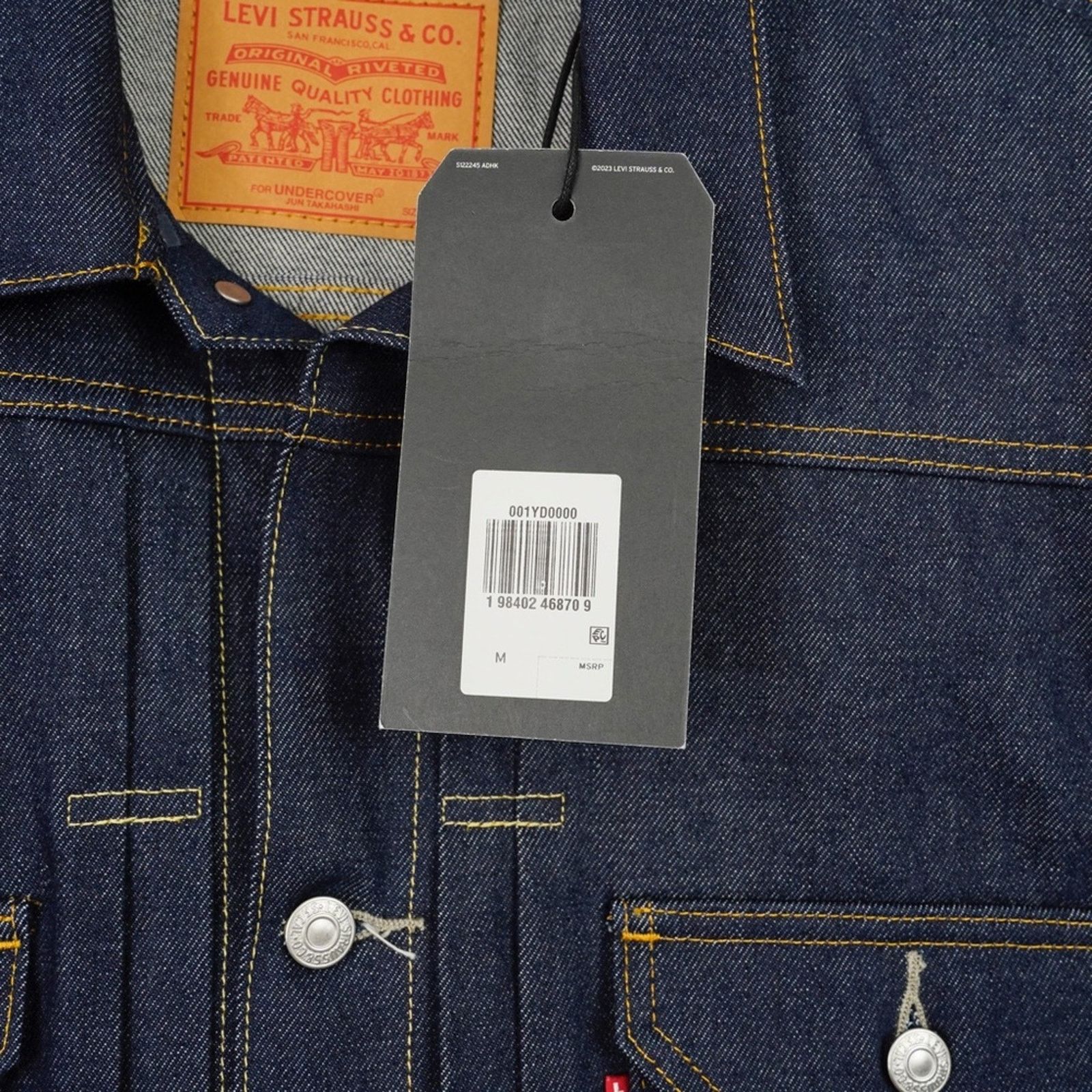 Levi's Levi’s x Undercover Pinnacle Type II Selvedge Denim Jacket M Size US M / EU 48-50 / 2 - 3 Thumbnail