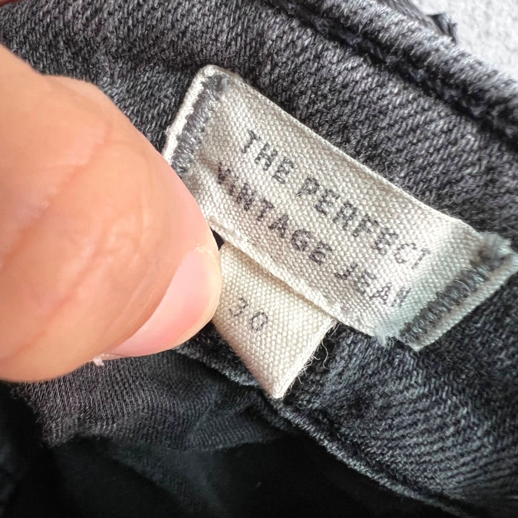 Madewell VINTAGE Madewell Jeans Skinny Denim High-R rise Gray Adult Womens 30 Inseam 27 in Size 30" / US 8 / IT 44 - 4 Thumbnail