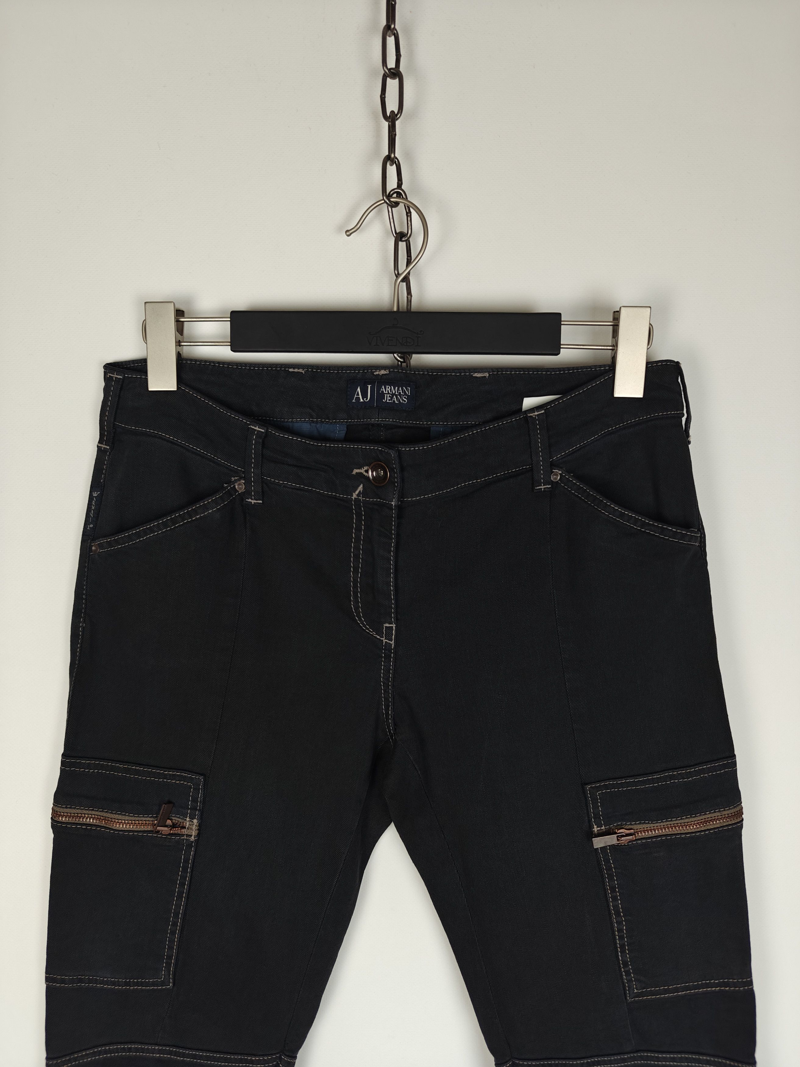 Armani Armani Jeans Denim Pants Gray Slim size 32x31 Size US 32 / EU 48 - 2 Thumbnail