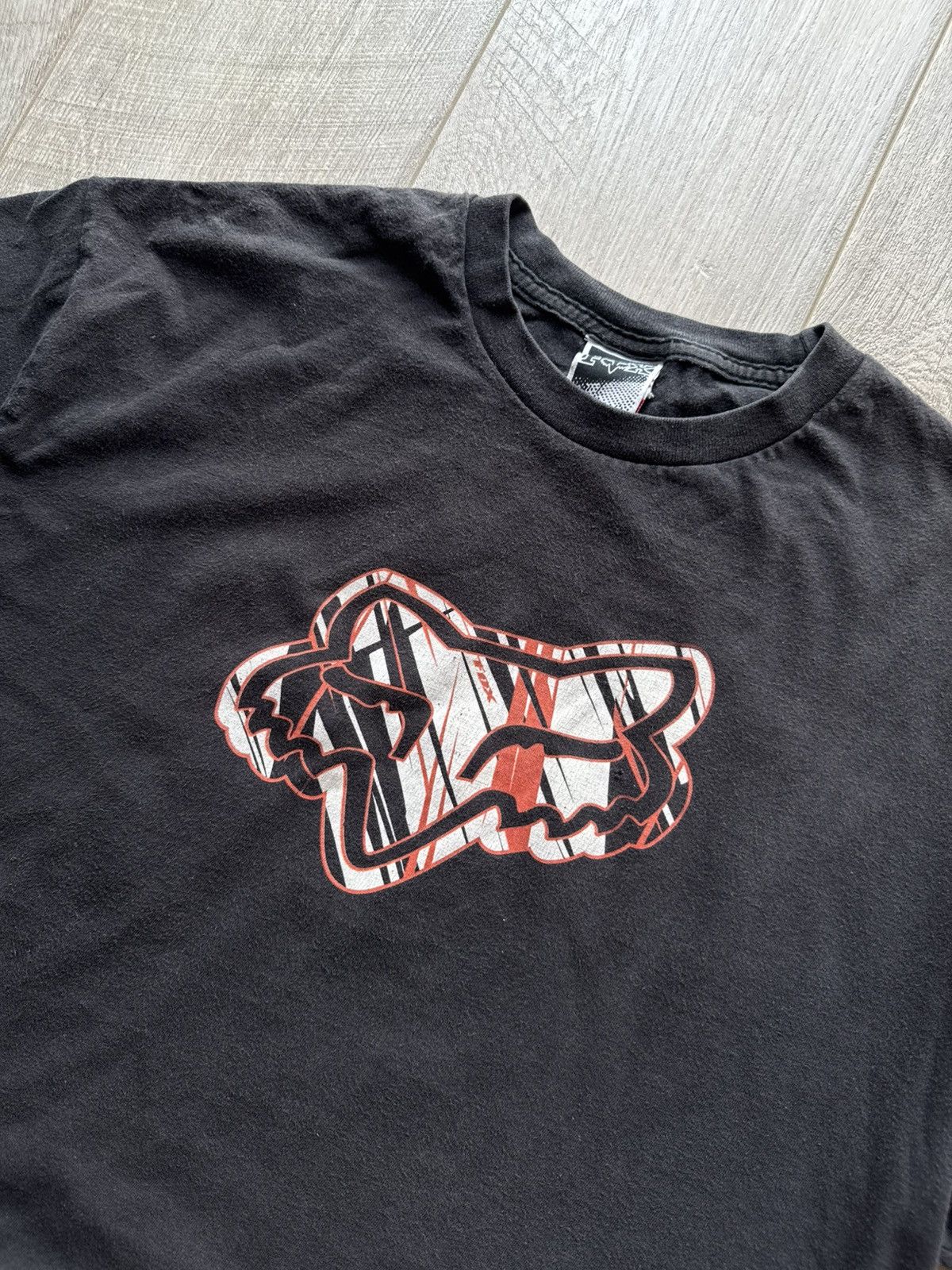 Fox Racing Vintage Fox Racing Motocross T-Shirt Motorcycle Graphic Tee Size US XL / EU 56 / 4 - 3 Thumbnail