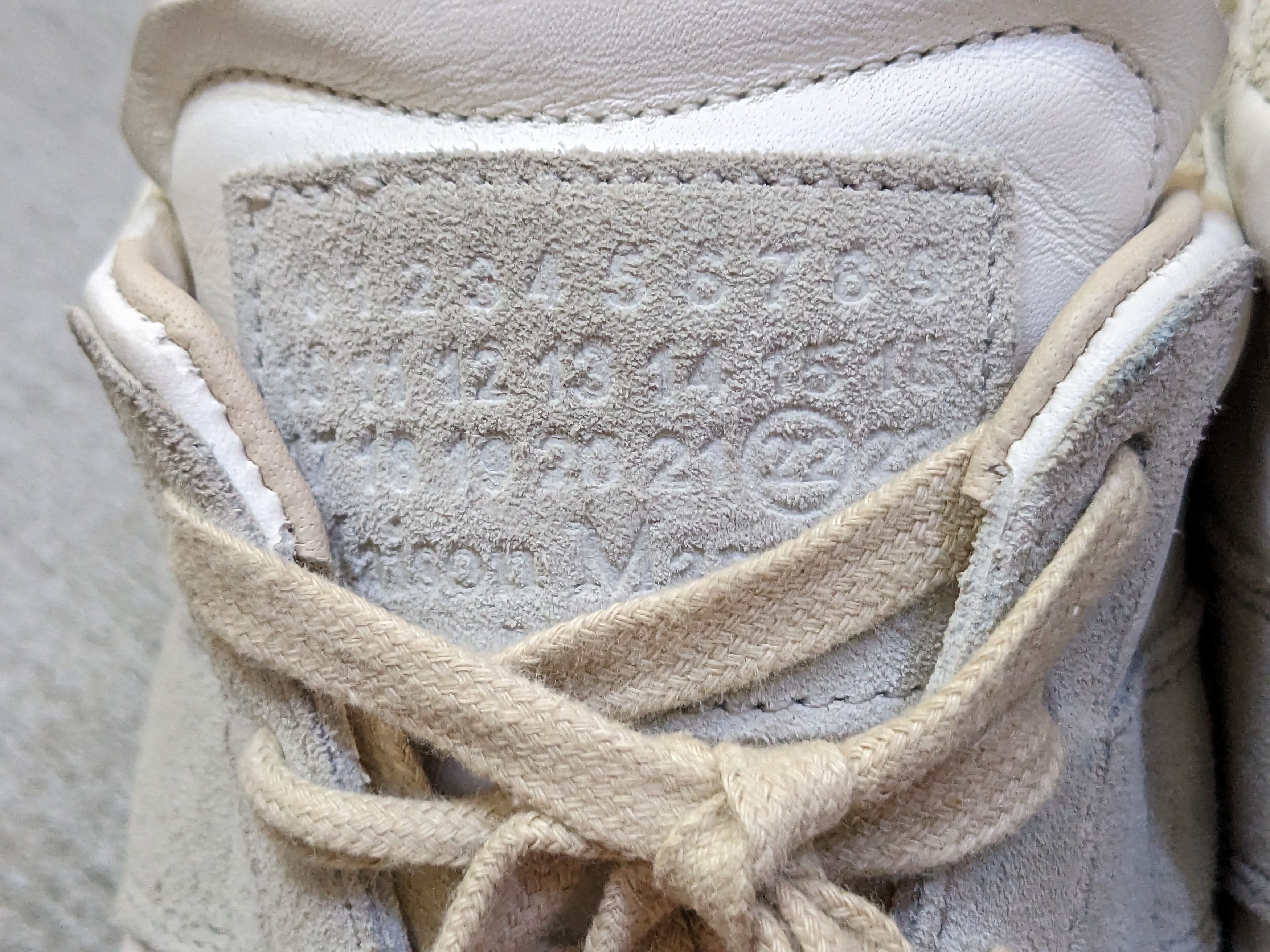 Maison Margiela Maison Margiela GAT Replica White Gray 7 40 Suede Leather Size US 7 / EU 40 - 5 Thumbnail