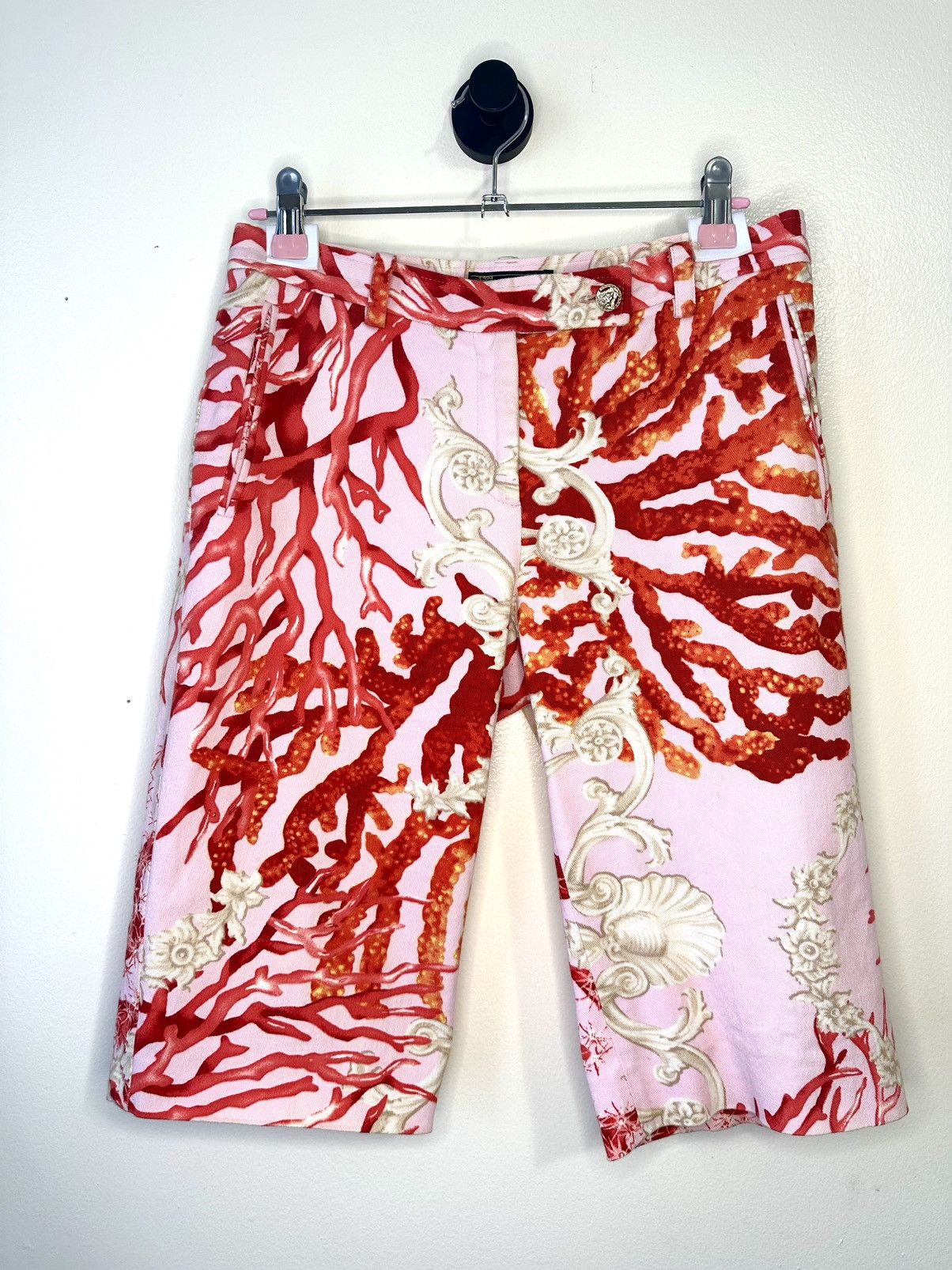 Versace Versace Barocco Sea Print Shorts Size 28" / US 6 / IT 42 - 1 Thumbnail