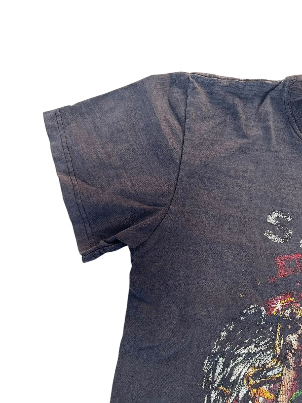 Band Tees Thrashed Vintage 90's Slash Apocalyptic Love Bootleg Tee Size US M / EU 48-50 / 2 - 3 Thumbnail
