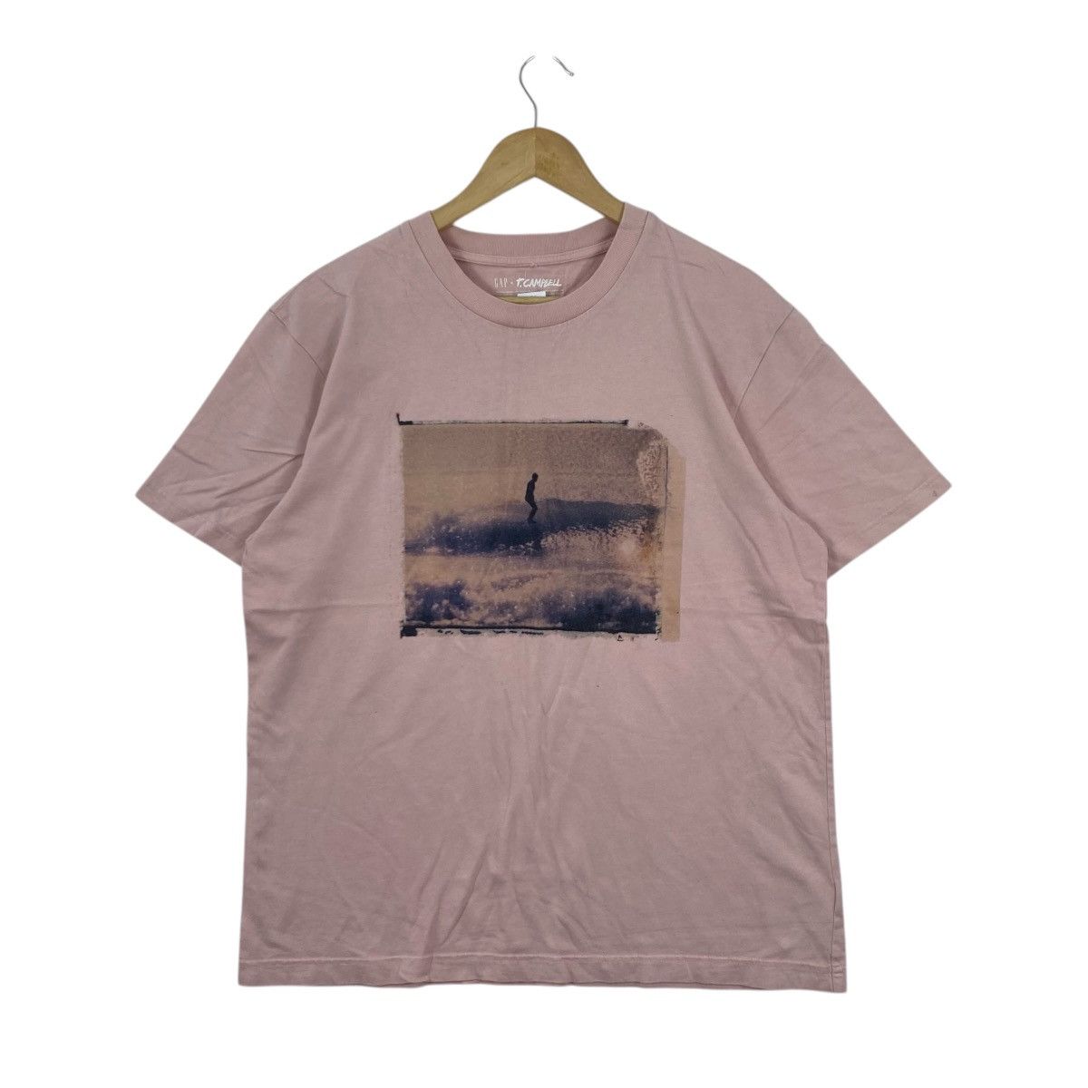 Gap Gap x Thomas Campbell Surf Tee M Pink Organic Cotton Art Size US M / EU 48-50 / 2 - 1 Thumbnail