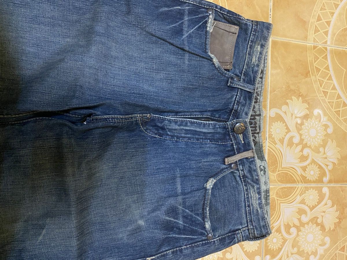 Japanese Brand × Live Mechanics Live Mechanics Denim Jeans vintage Size US 33 - 24 Thumbnail