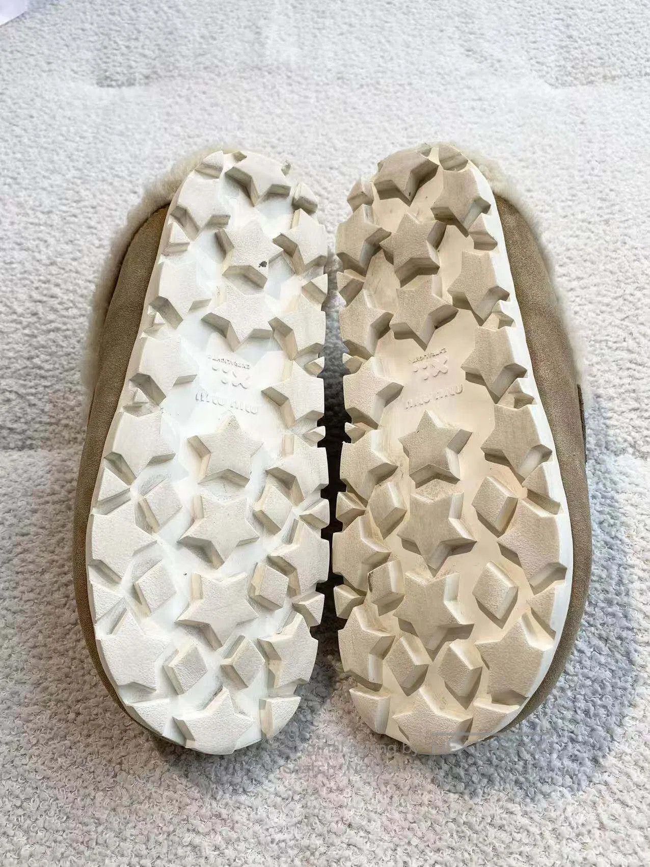 Miu Miu Miu Miu The round head and feet are half a drag| Size US 6.5 / IT 36.5 - 6 Thumbnail