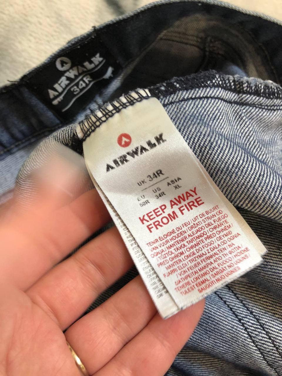 Airwalk Airwalk Cargo Jeans Size US 34 / EU 50 - 3 Thumbnail
