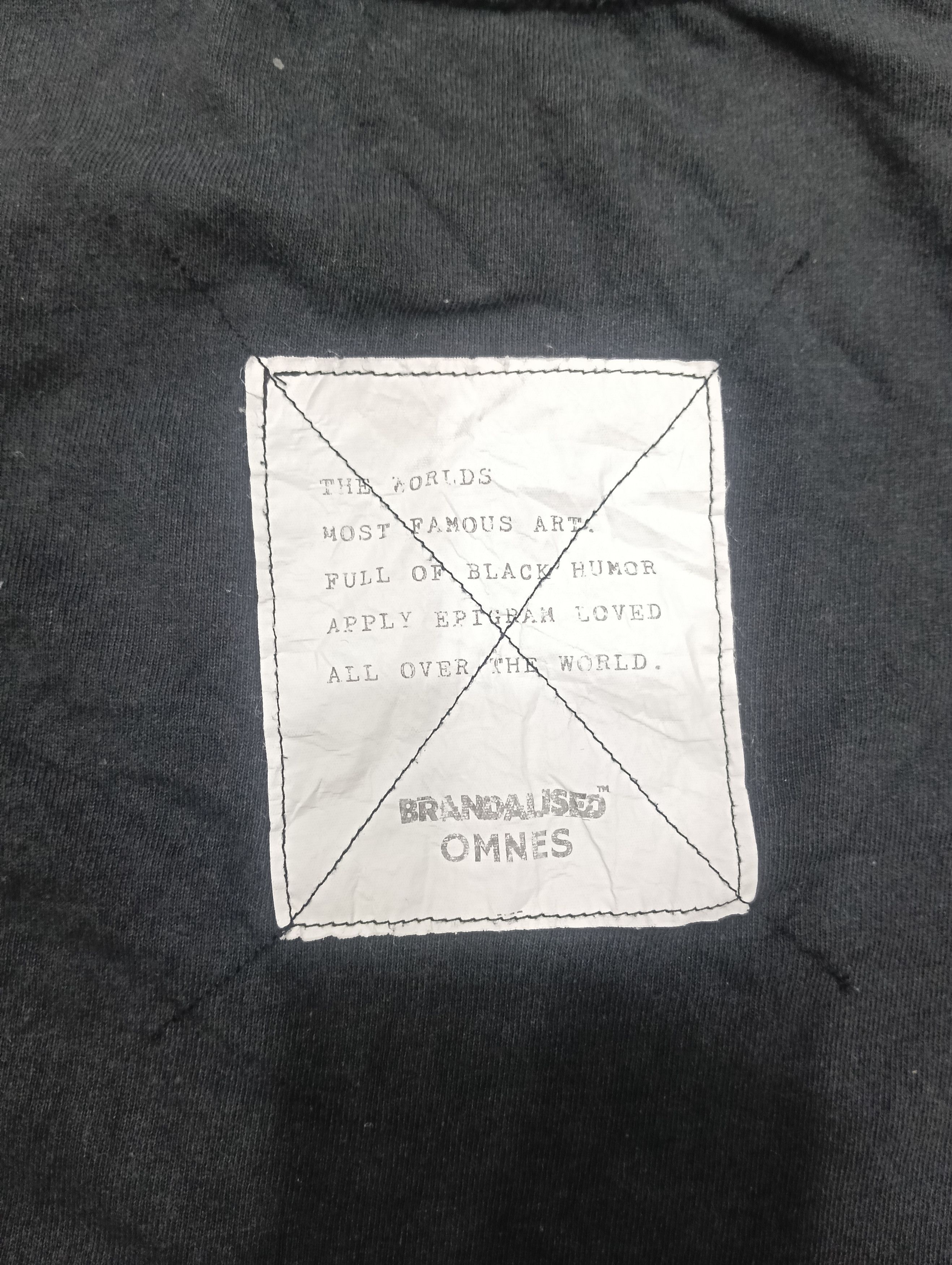 Japanese Brand Omnes Brandalised Japan Brand Streetwear Shirt Size US L / EU 52-54 / 3 - 4 Thumbnail
