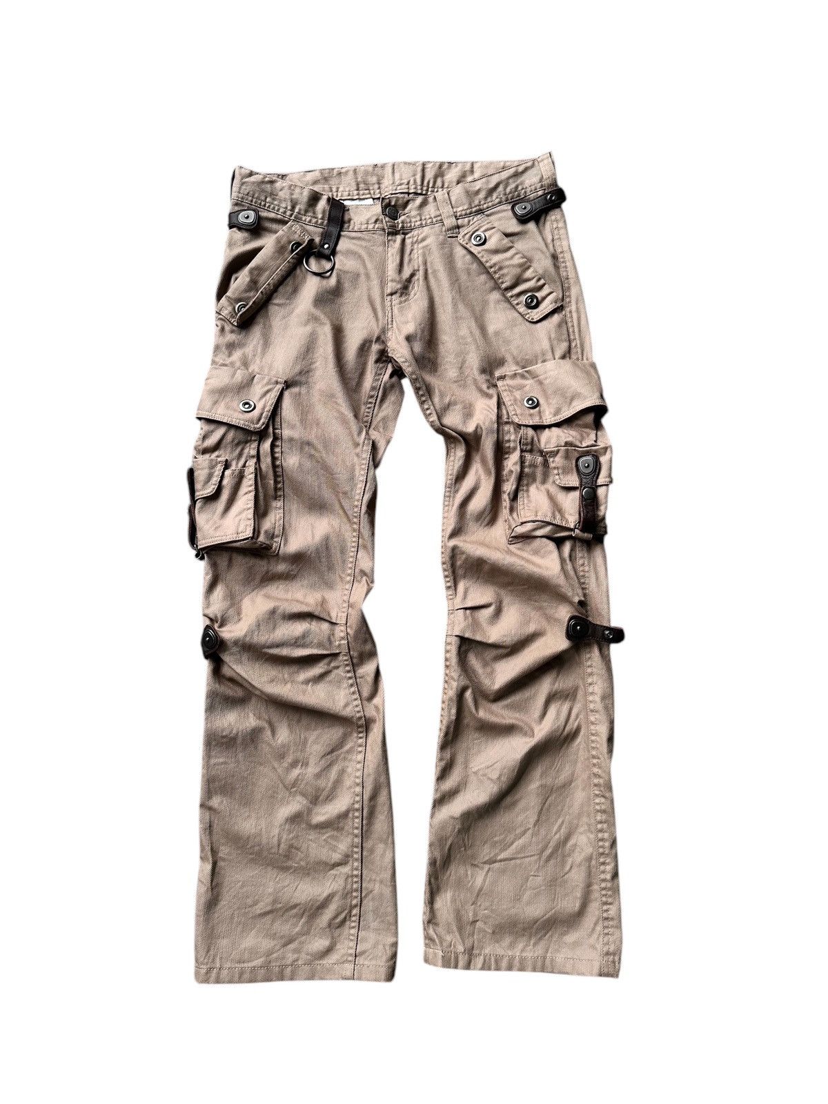 14th Addiction × If Six Was Nine × Tornado Mart Tornado Mart Multipocket Bondage Pants Size US 32 / EU 48 - 1 Thumbnail