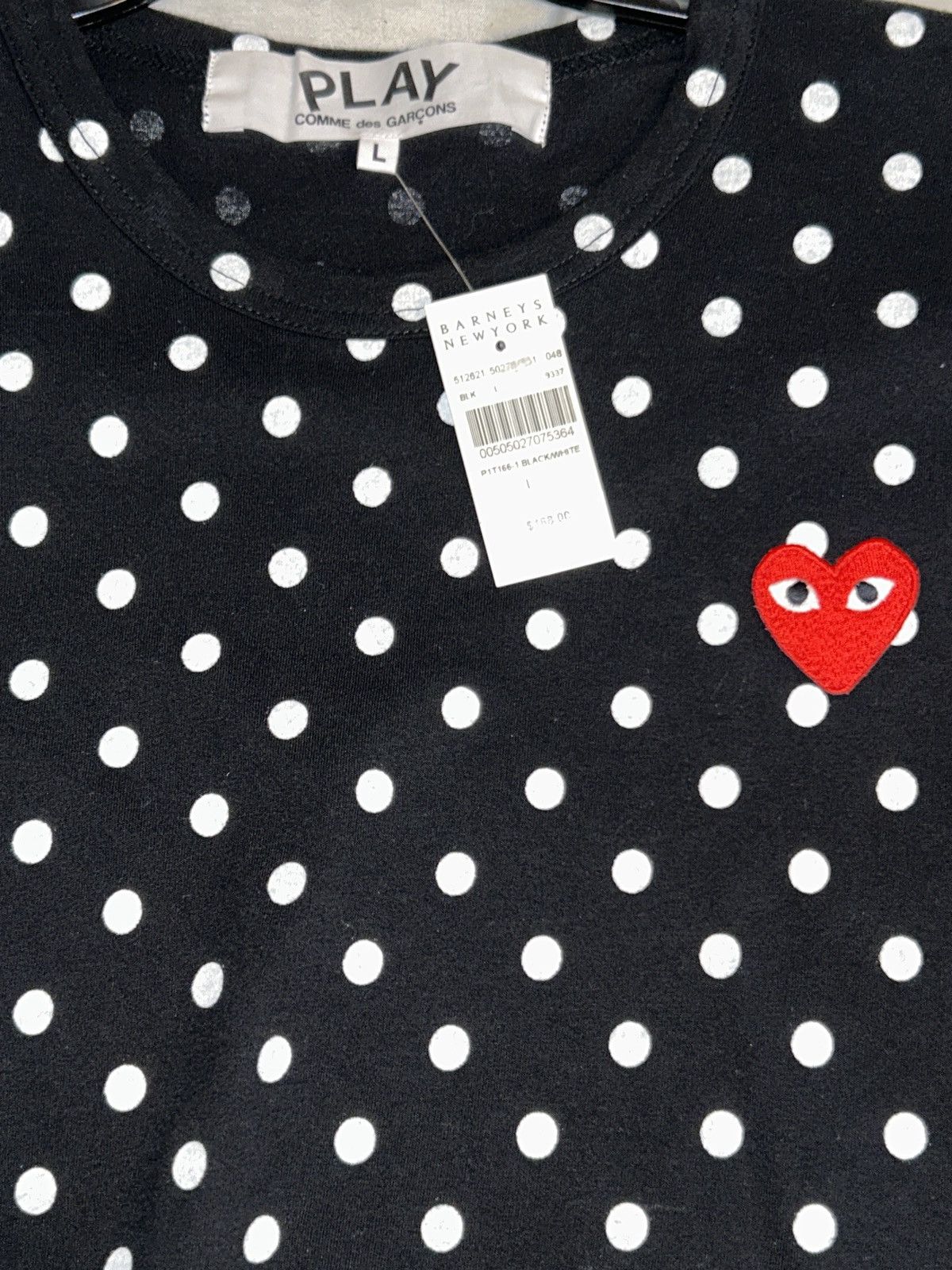 Comme des Garcons PLAY commes des garçon play long sleeve t shirt Size US L / EU 52-54 / 3 - 3 Thumbnail