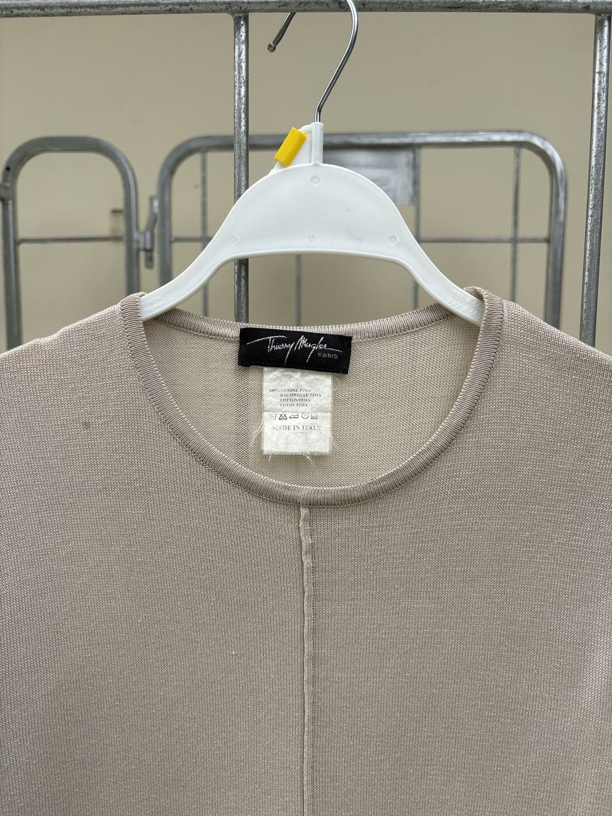 Thierry Mugler Thierry Mugler knitted tee Size US M / EU 48-50 / 2 - 2 Thumbnail