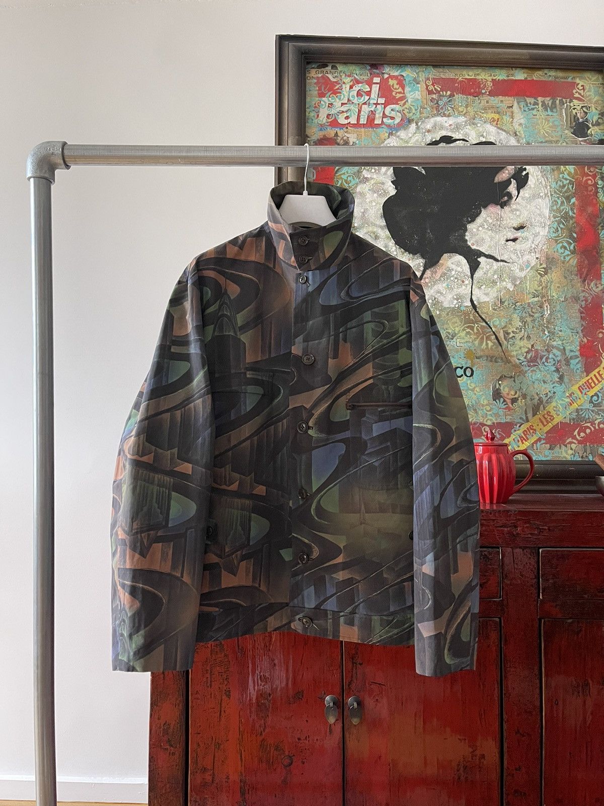Yohji Yamamoto Yohji Yamamoto Fall 2017 Runway Jacket Size US L / EU 52-54 / 3 - 3 Thumbnail