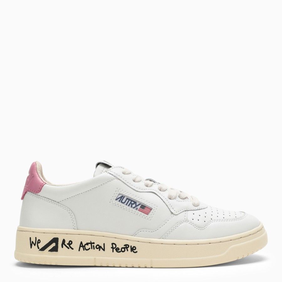 image of Autry O1D2Blof0124 Trainer In White Shoes, Women's (Size 10)