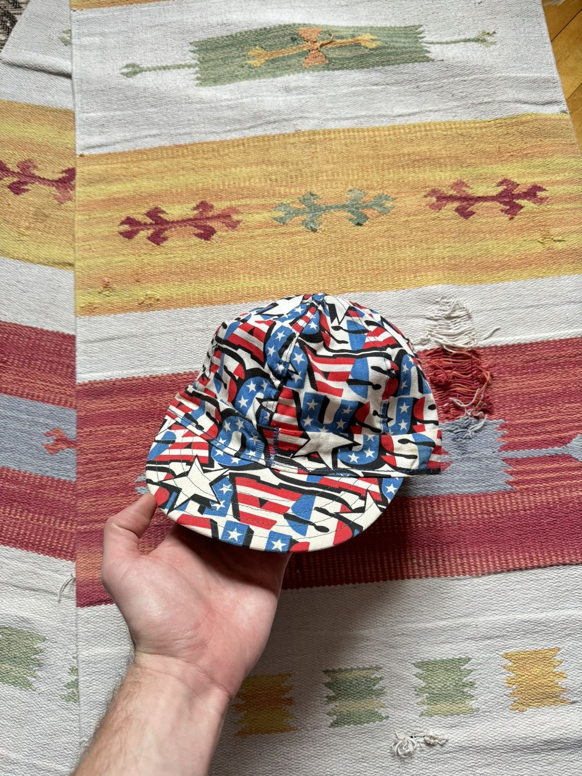 Other Vintage 80-90’s Kromer Made In USA Over Print Hat Size ONE SIZE - 1 Thumbnail