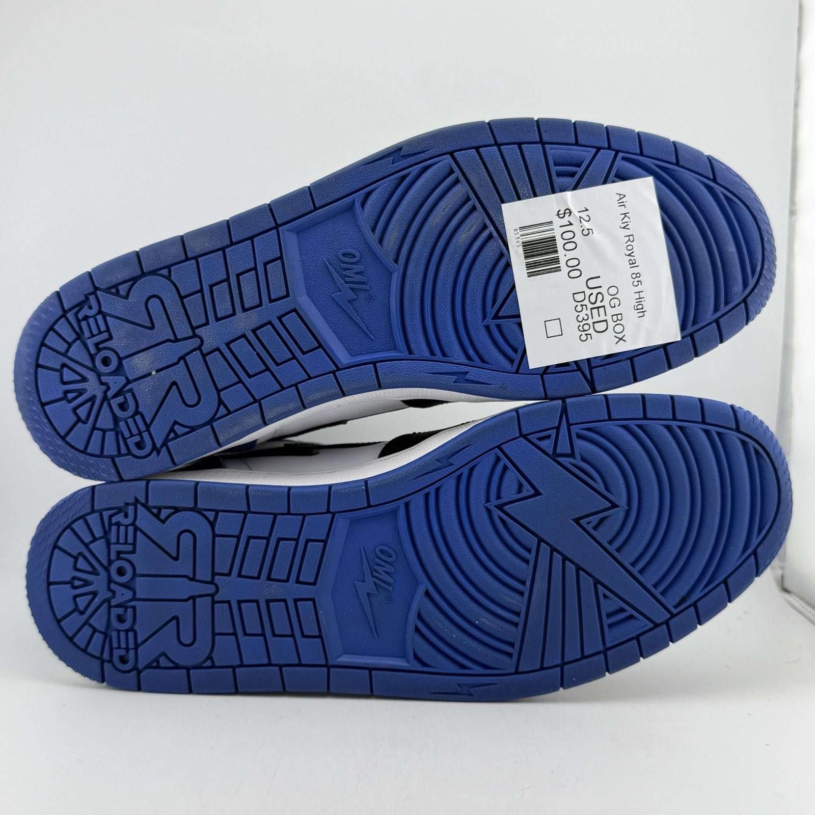 Other Air Kiy Royal 85 High OG Box Used D5395 Size US 12.5 / EU 45-46 - 6 Thumbnail