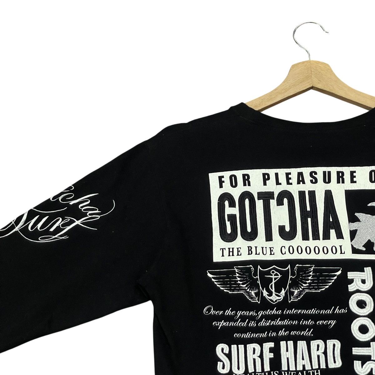 Gotcha 90s Gotcha American Surfwear California Overprint Sweatshirt Size US L / EU 52-54 / 3 - 5 Thumbnail