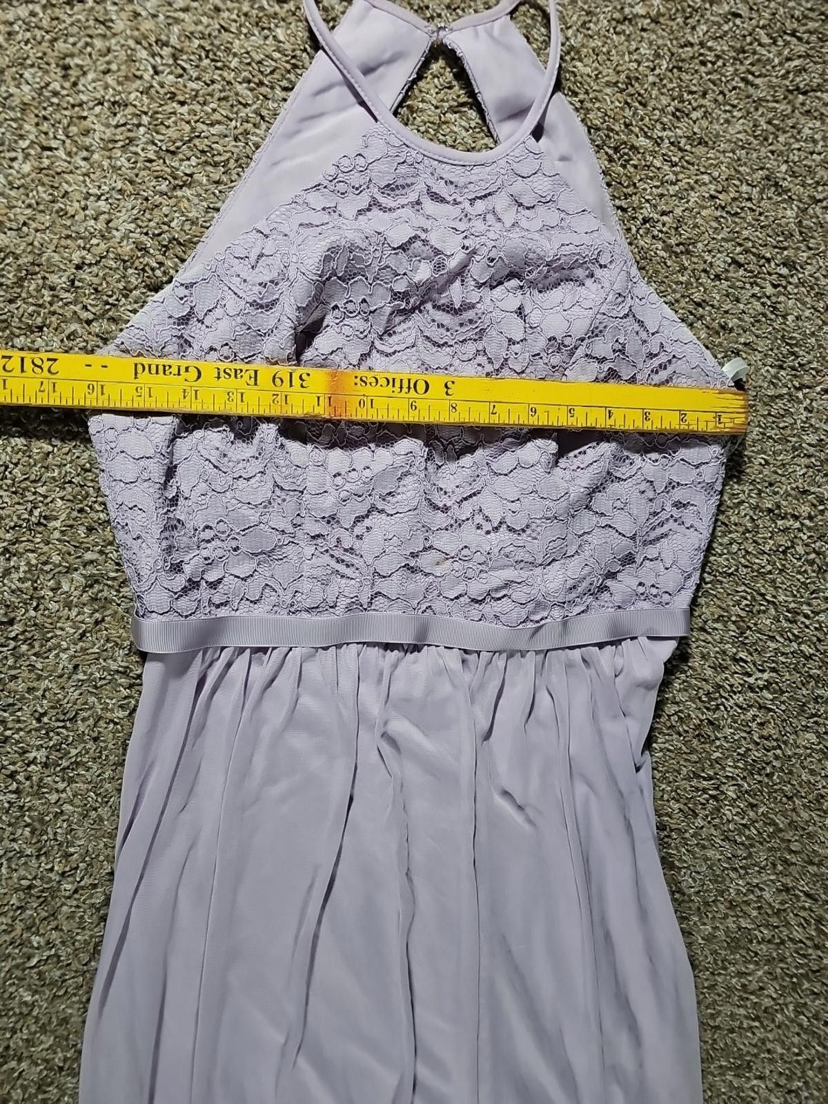 Other Davids Bridal Sz 10 Purple Dress Size L / US 10 / IT 46 - 4 Thumbnail