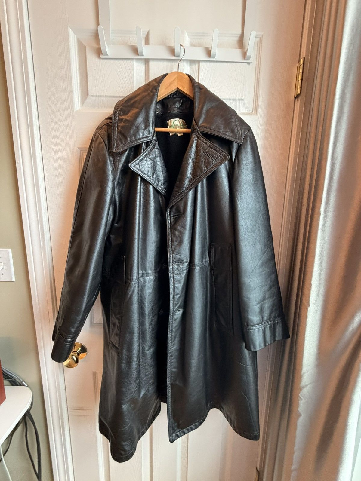 Other Deerskin Trading Post Leather Trench Size US XS / EU 42 / 0 - 1 Thumbnail