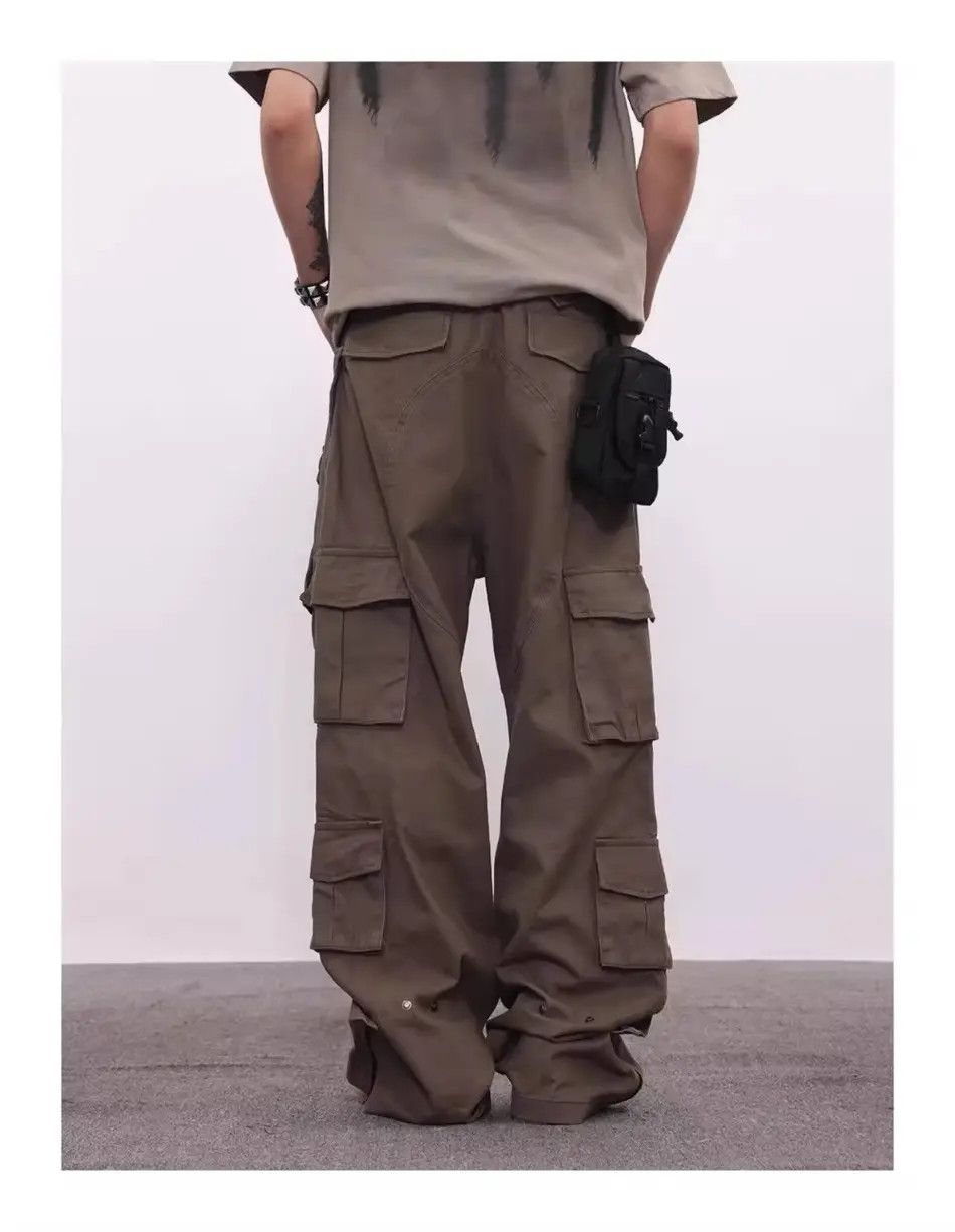 Japanese Brand Vintage Zipper Leg Cargo Heavy Pants Trousers Size US 32 / EU 48 - 4 Thumbnail